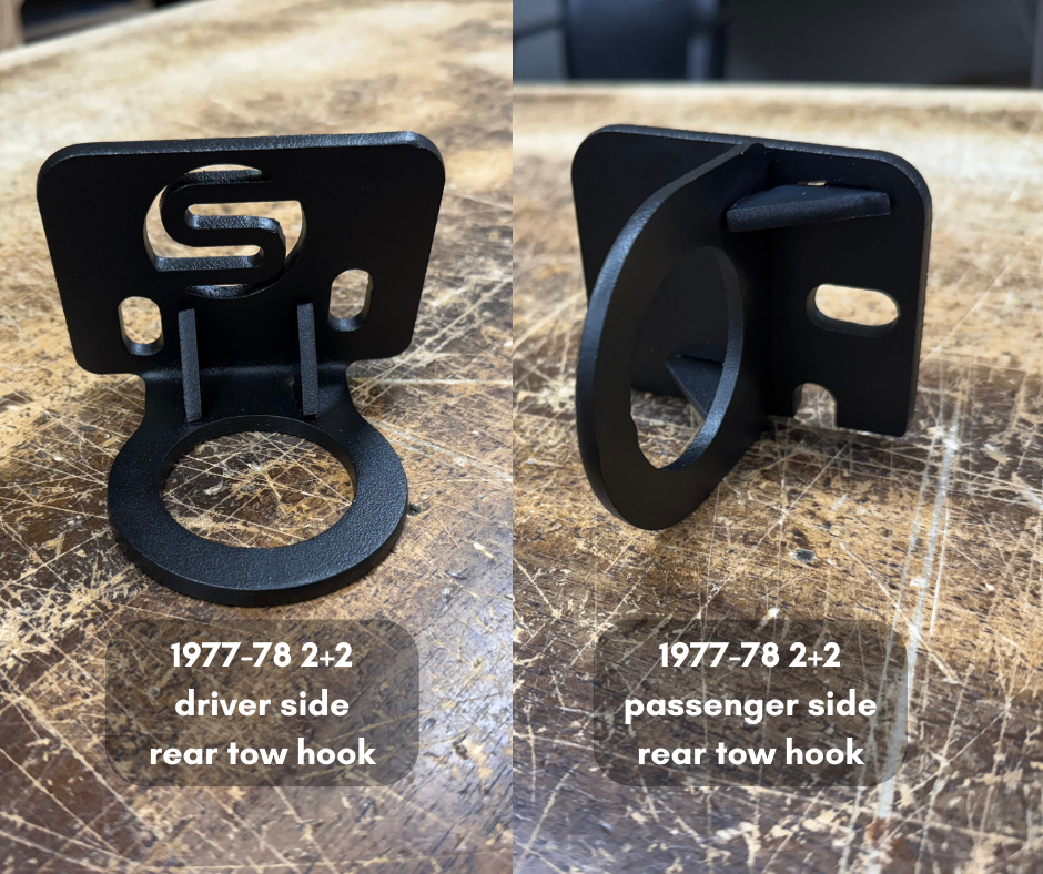 REAR TOW HOOKS 2+2 | DATSUN | 260Z | 280Z