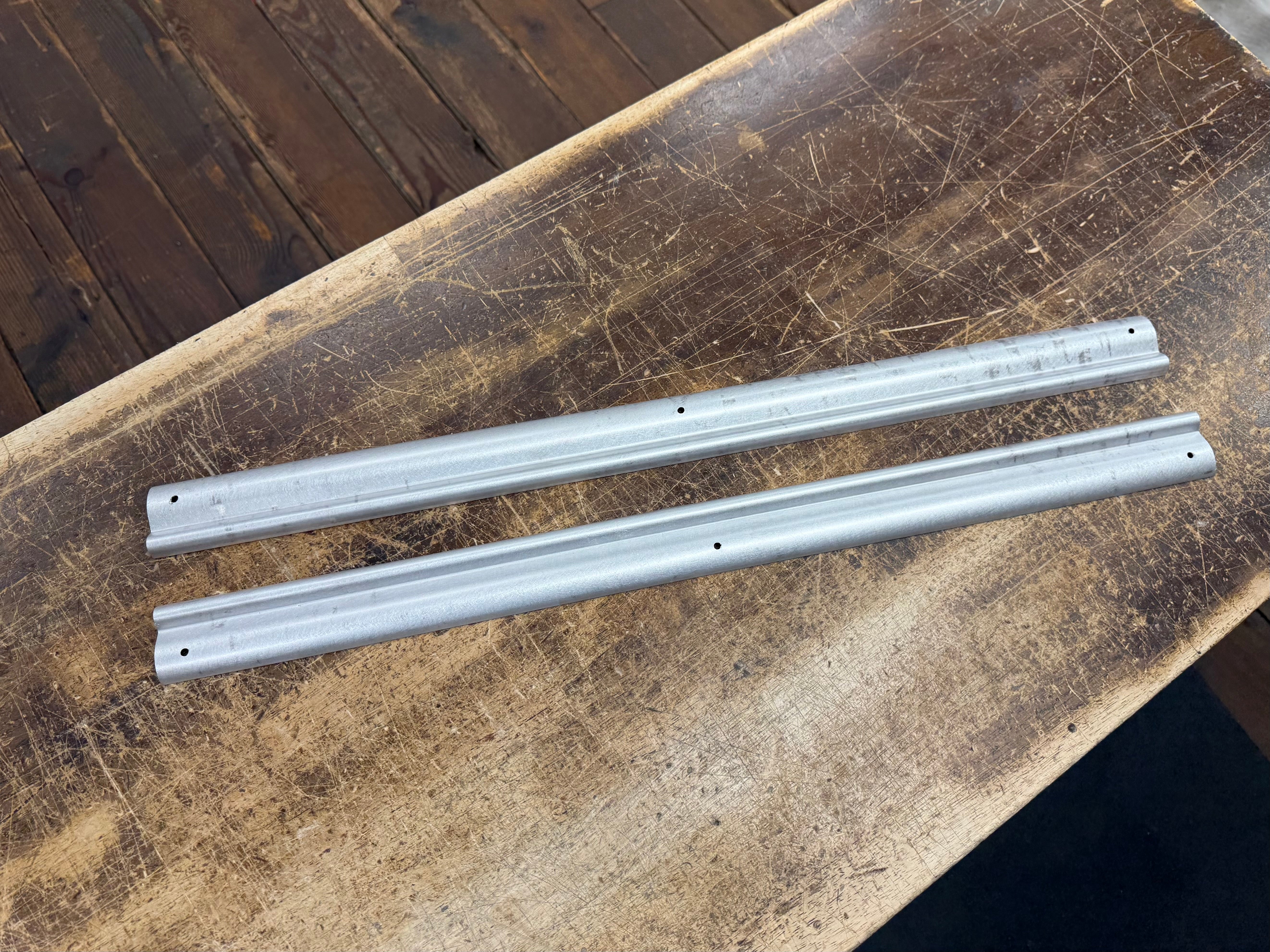 INNER SCUFF PLATES (PAIR), ALUMINUM | DATSUN | 240Z | 260Z