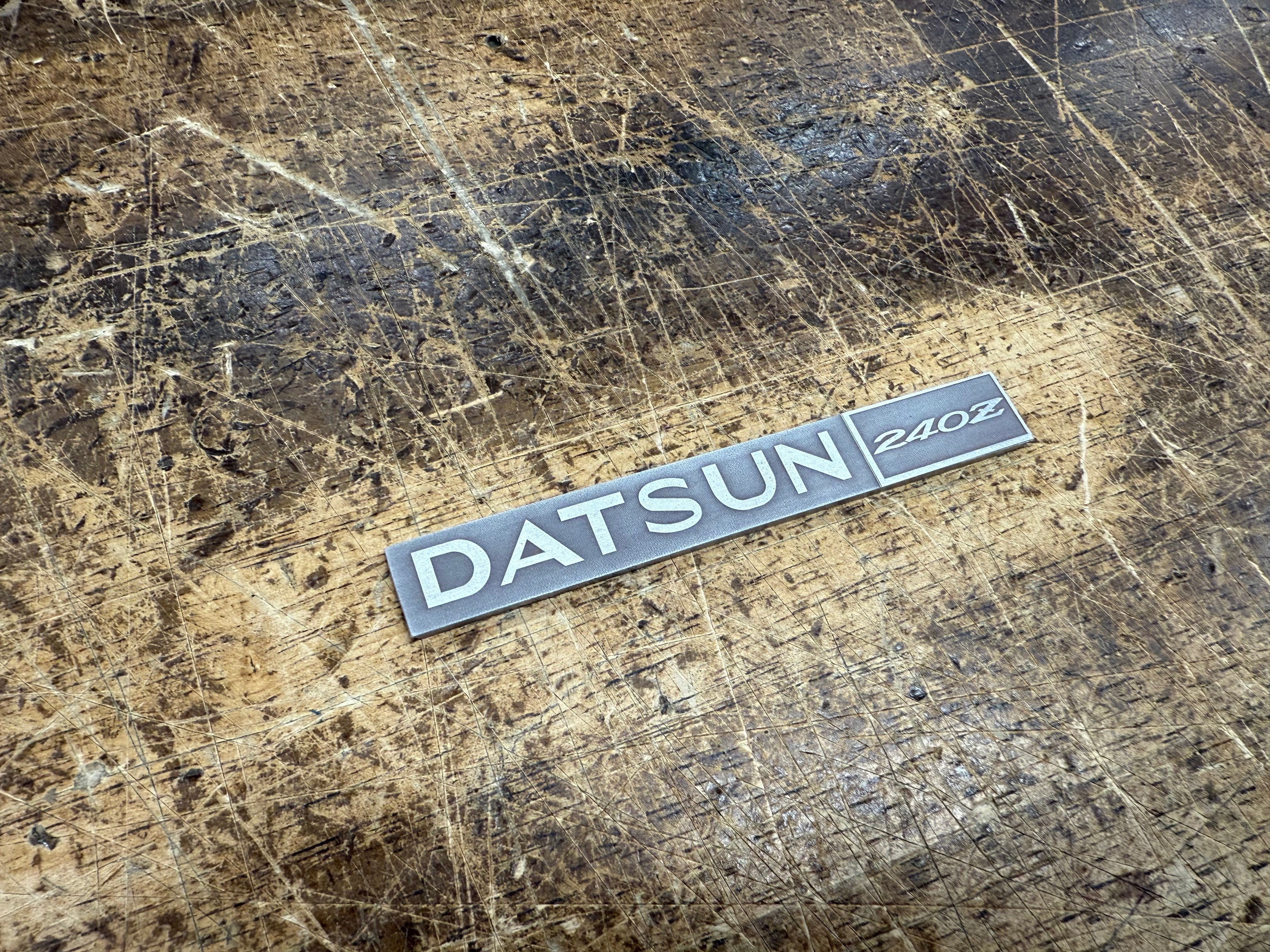 BILLET DASH BADGE EMBLEM | DATSUN | 240Z | 260Z | 280Z