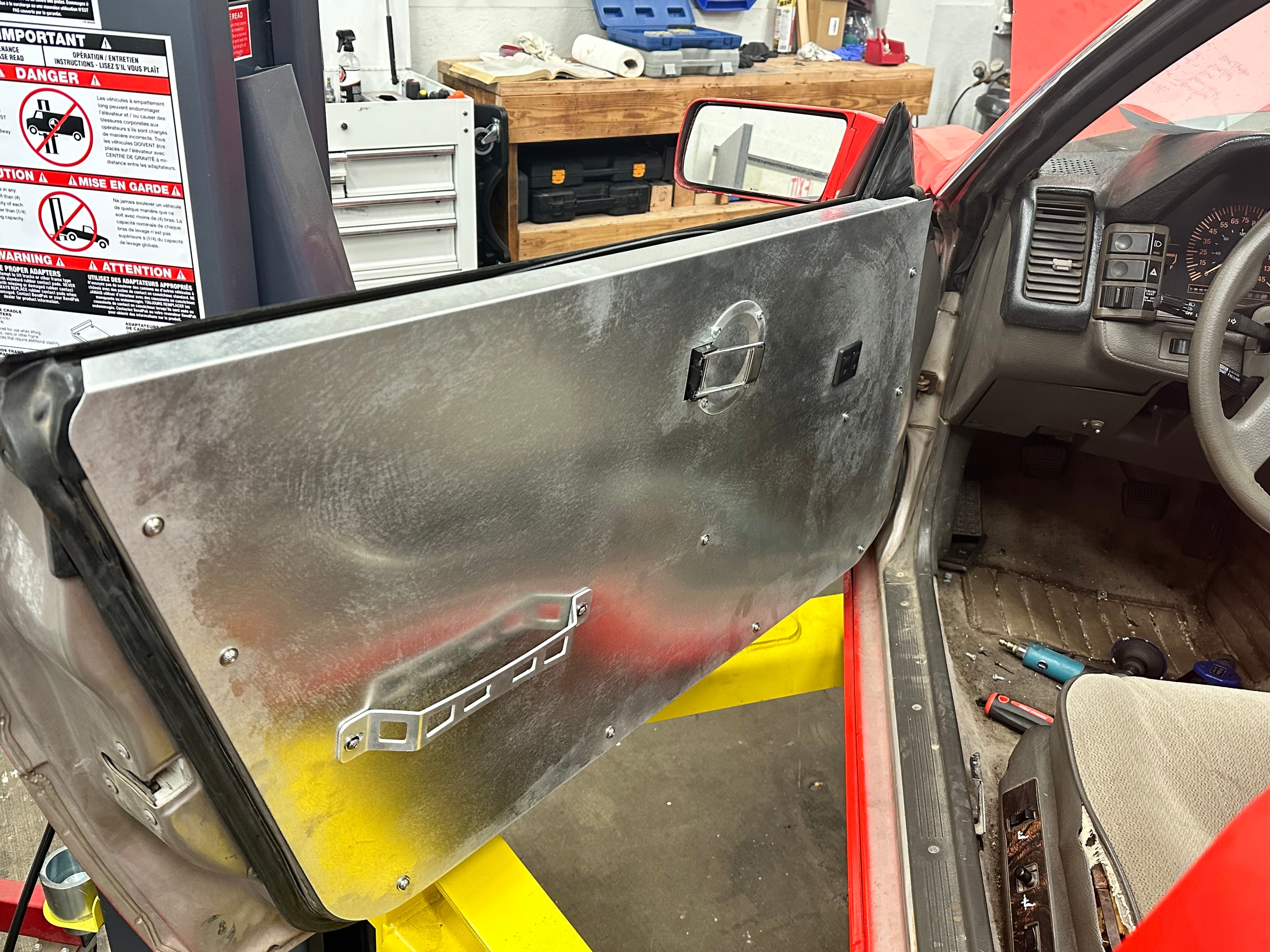 DOOR CARDS, ALUMINUM | NISSAN | 300ZX Z31