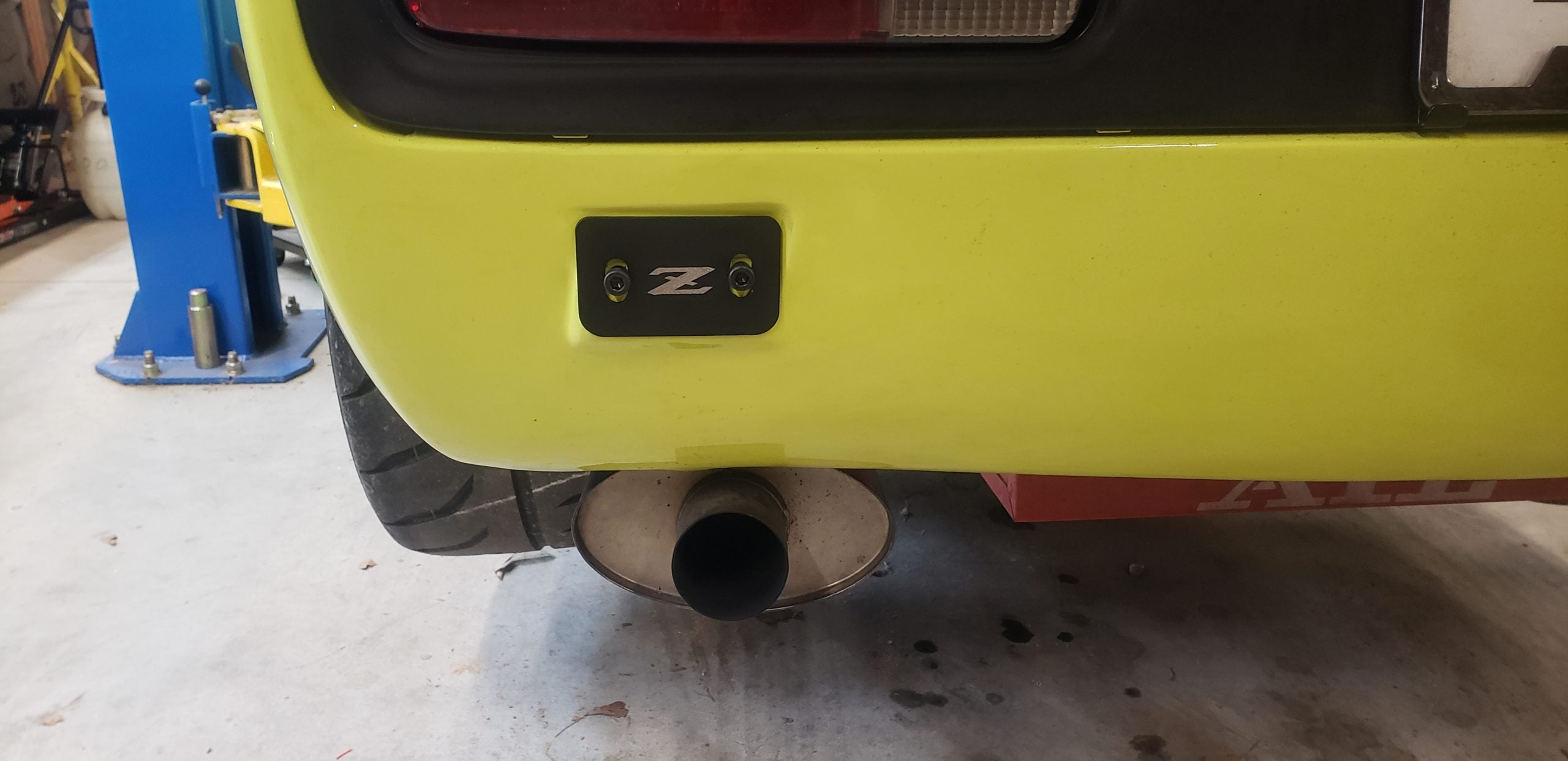 240Z Rear Bumper Delete Plate