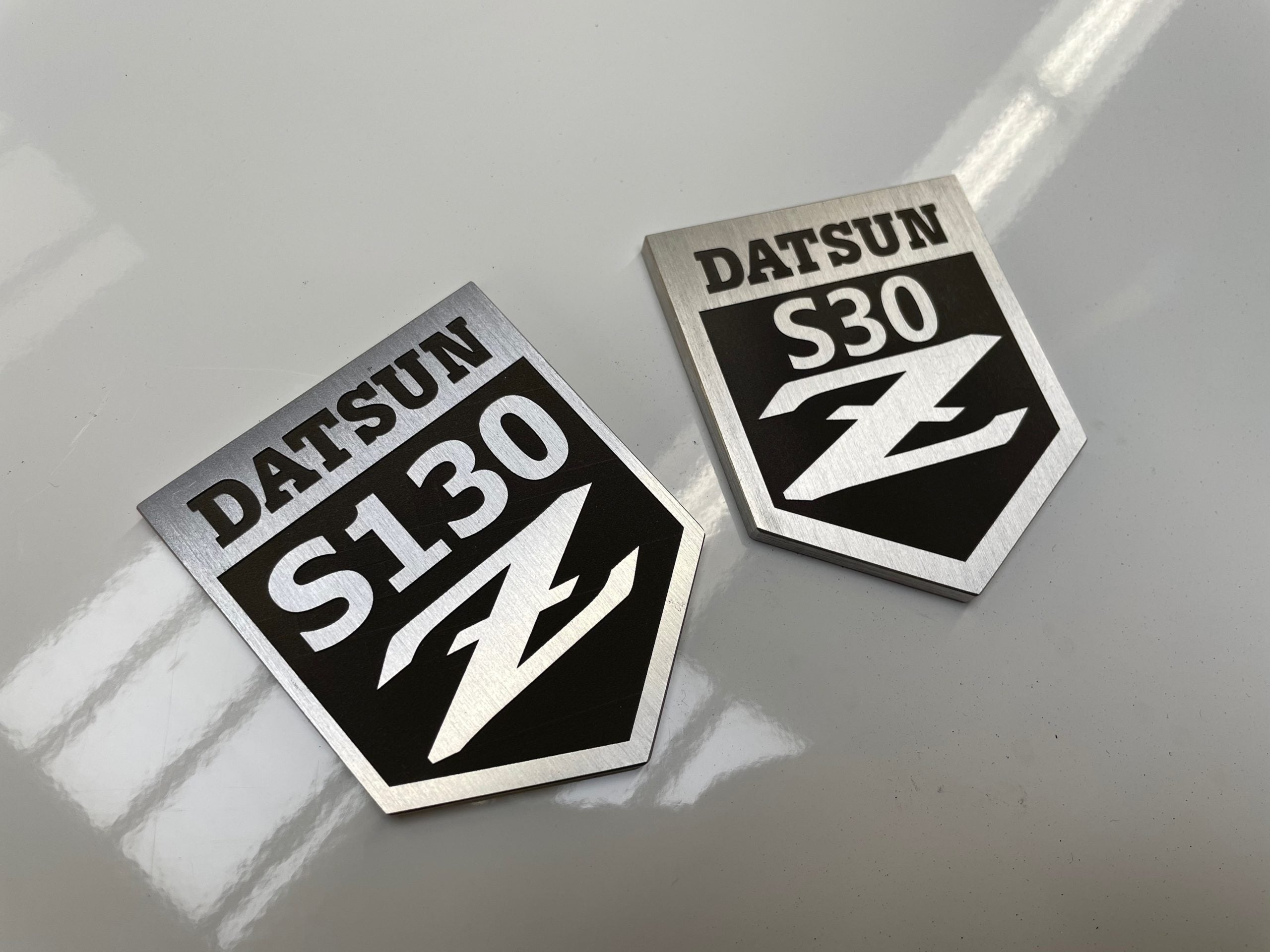 DATSUN Aluminum Badge