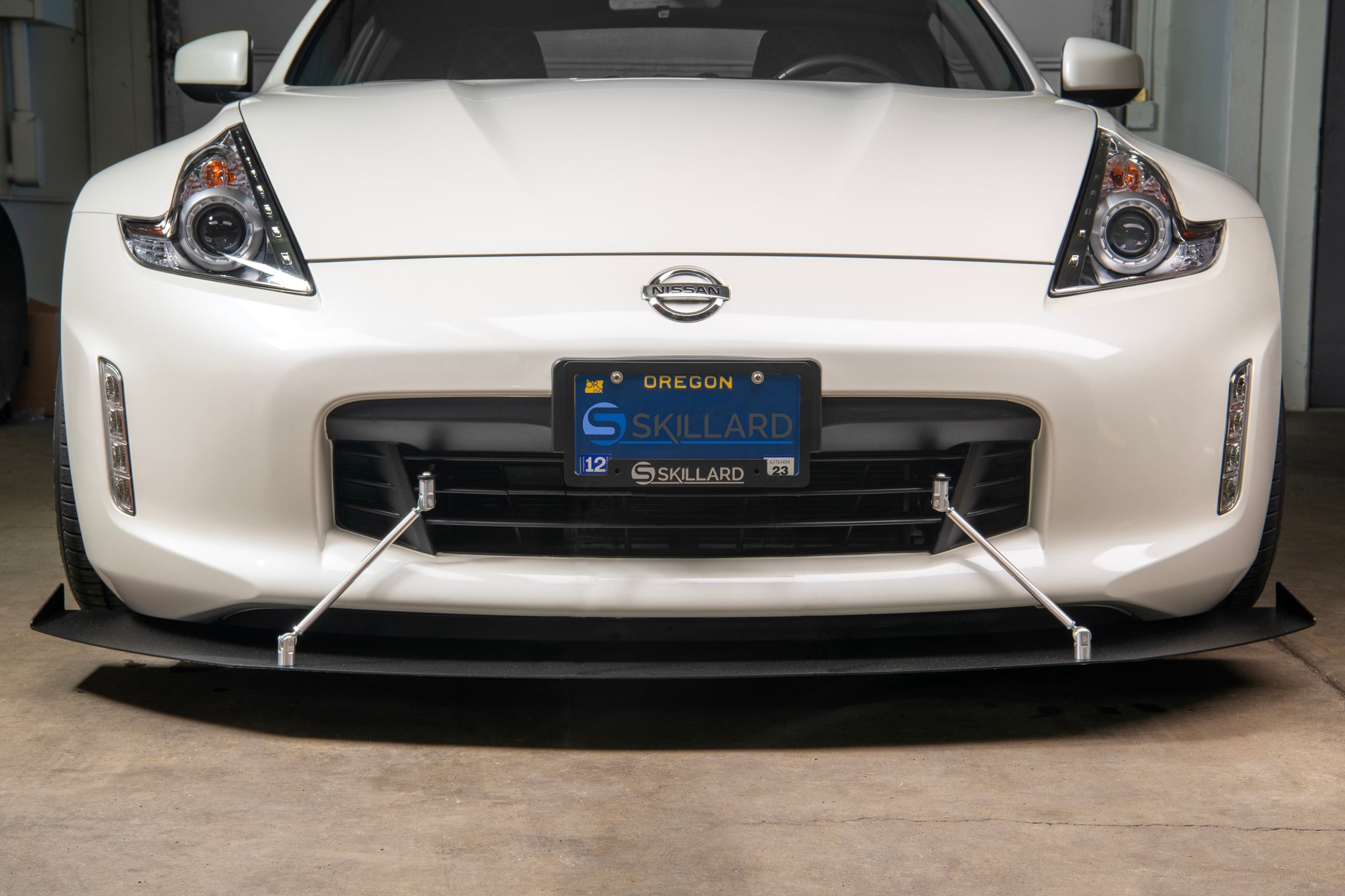 Skillard's 370Z Front Lip Splitter for the Nissan 370Z