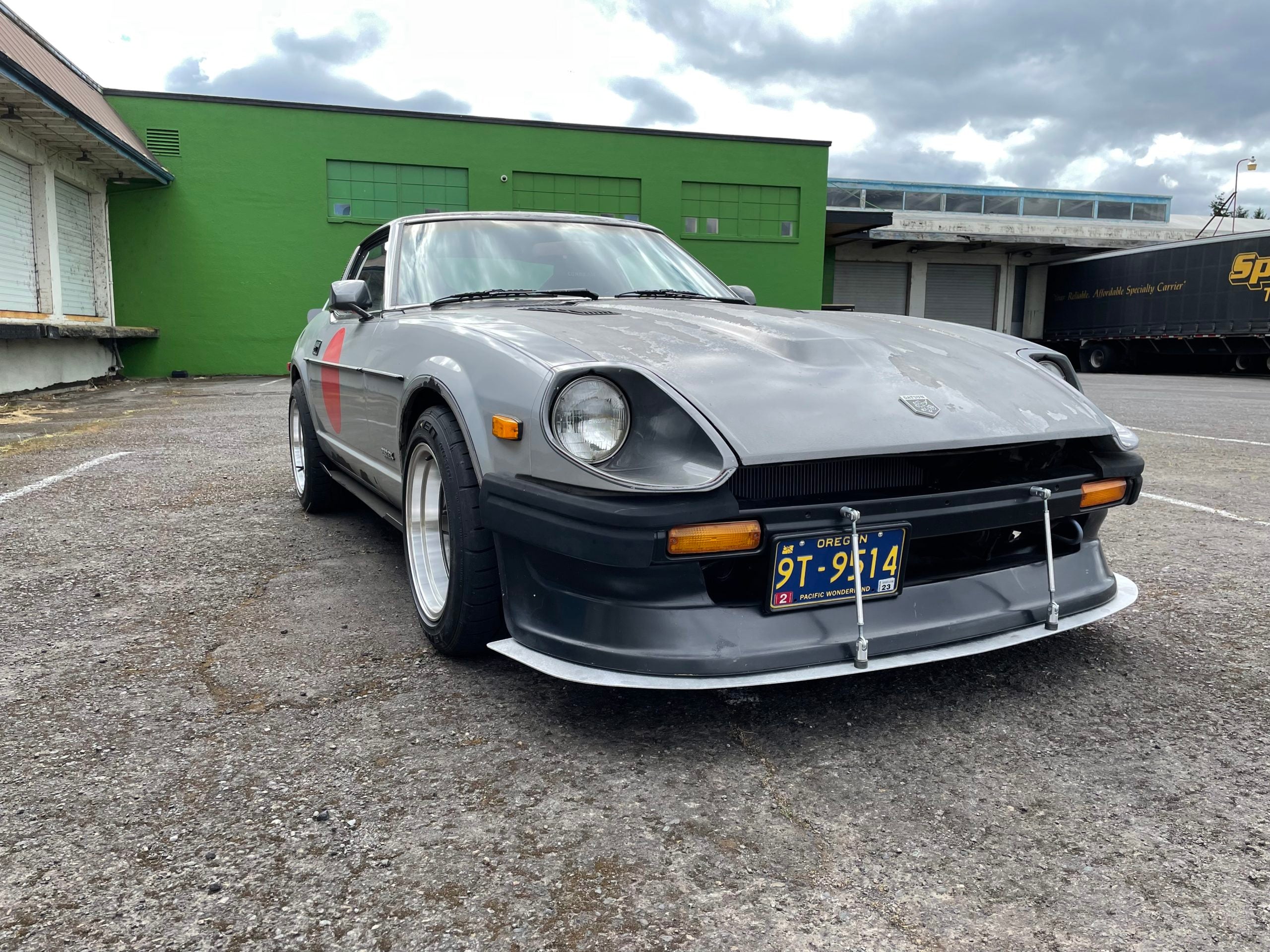 280ZX Front Splitter for Aftermarket Air Dam(s)