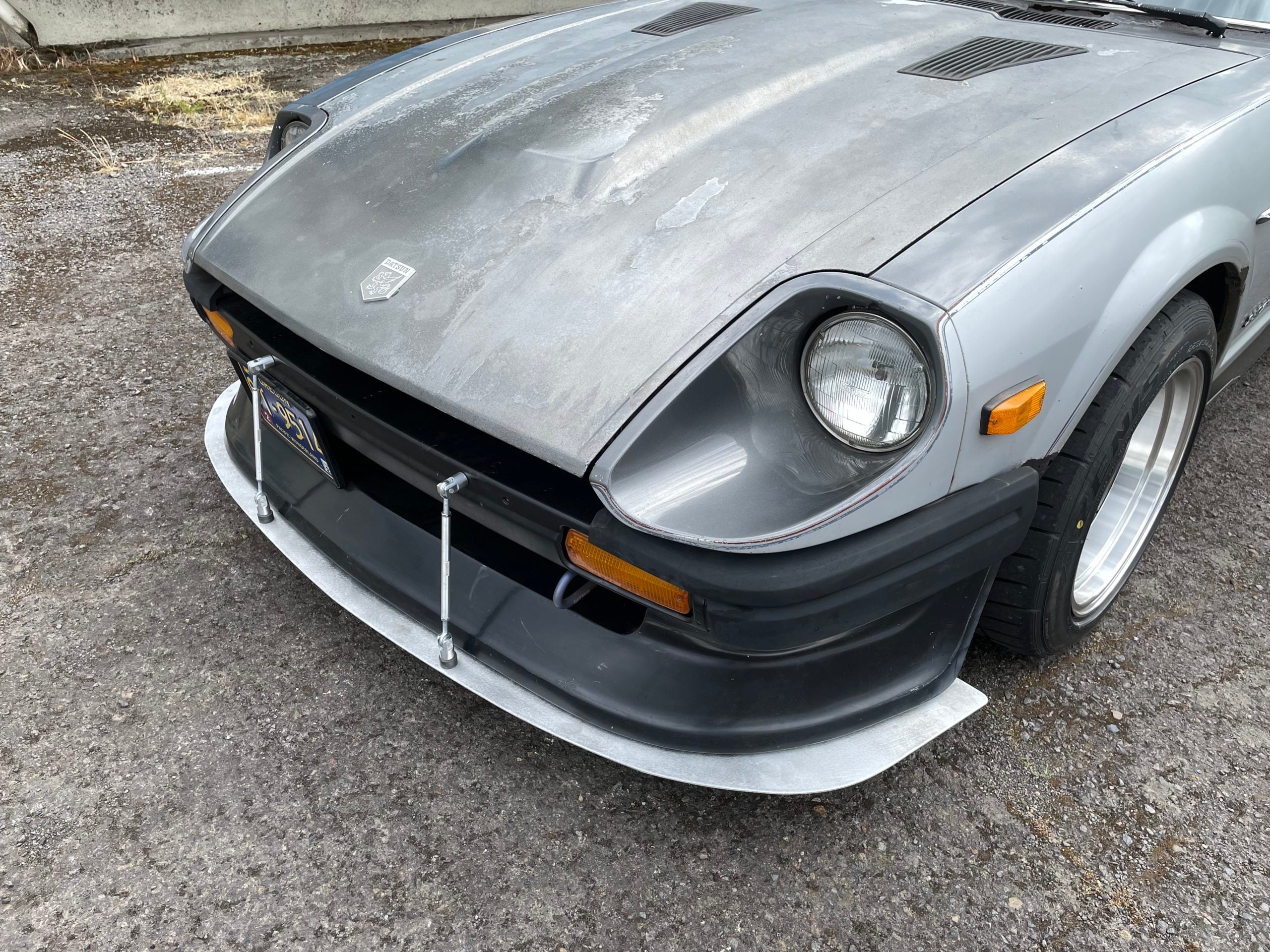 280ZX Front Splitter for Aftermarket Air Dam(s)