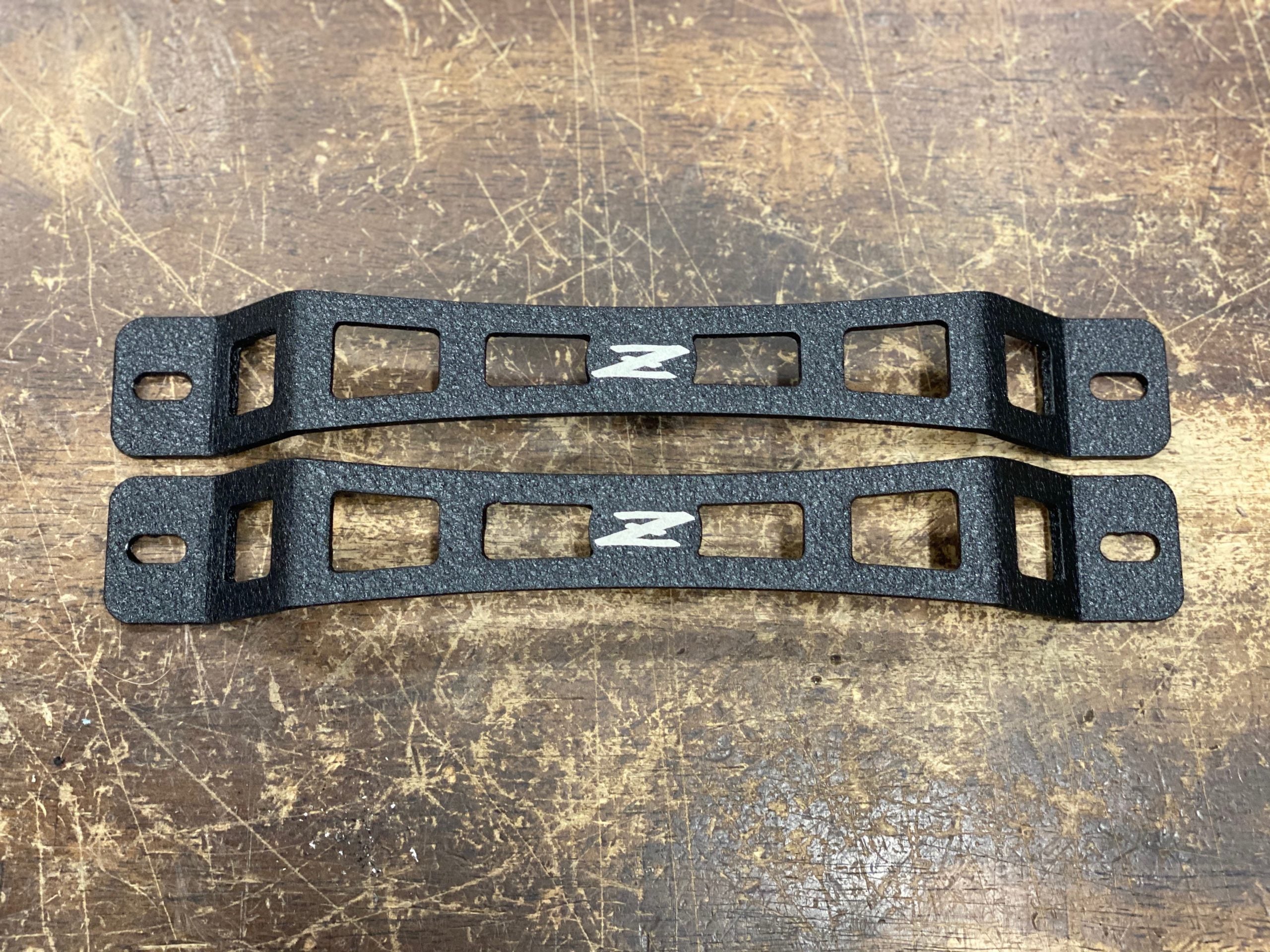 "Z" Door Pull - black powder coat