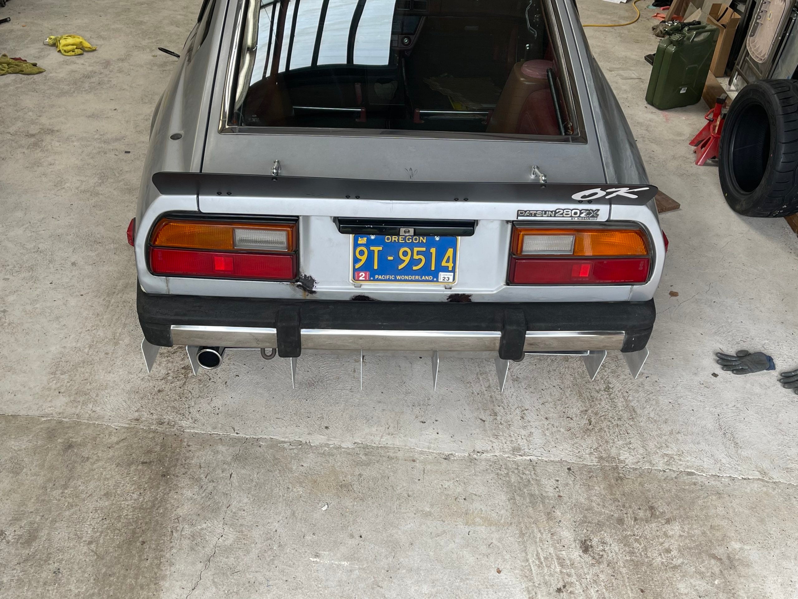 280ZX Rear Diffuser