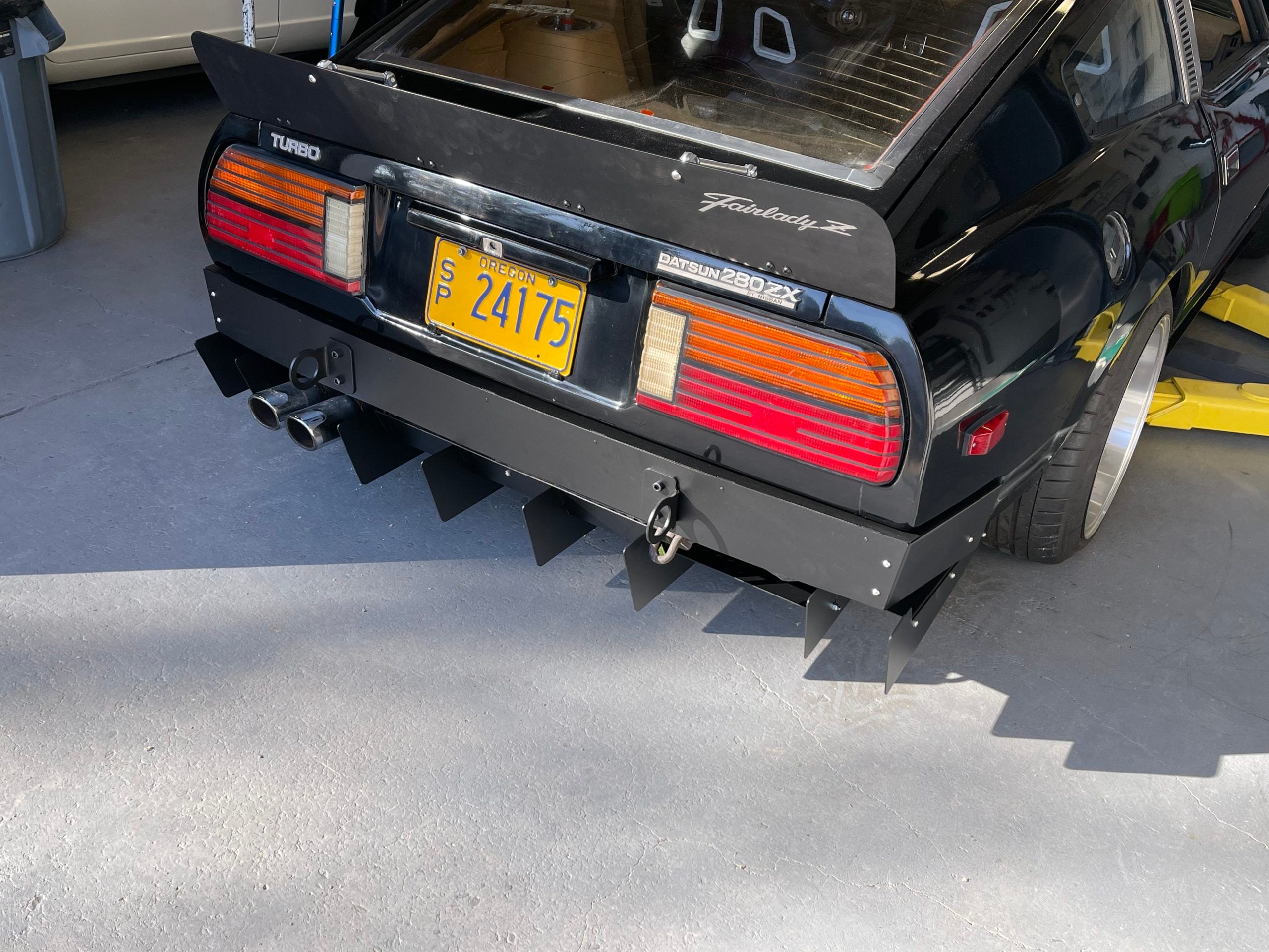 280ZX Rear Diffuser and Bumper