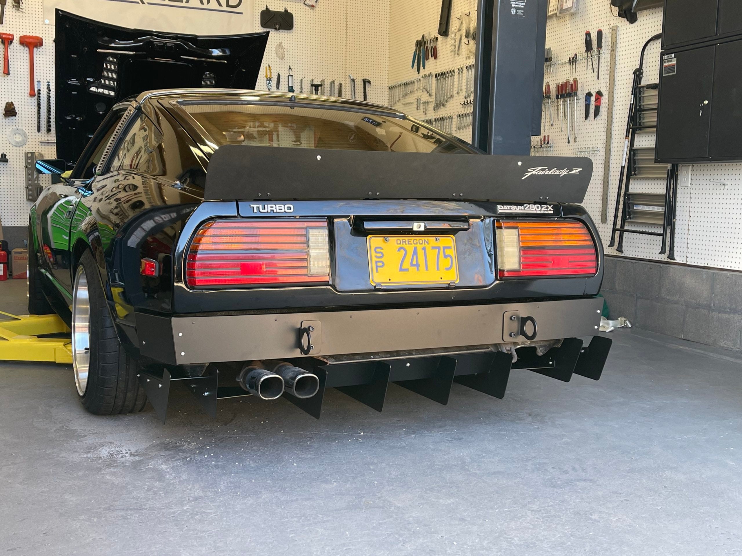 280ZX Rear Diffuser and Bumper