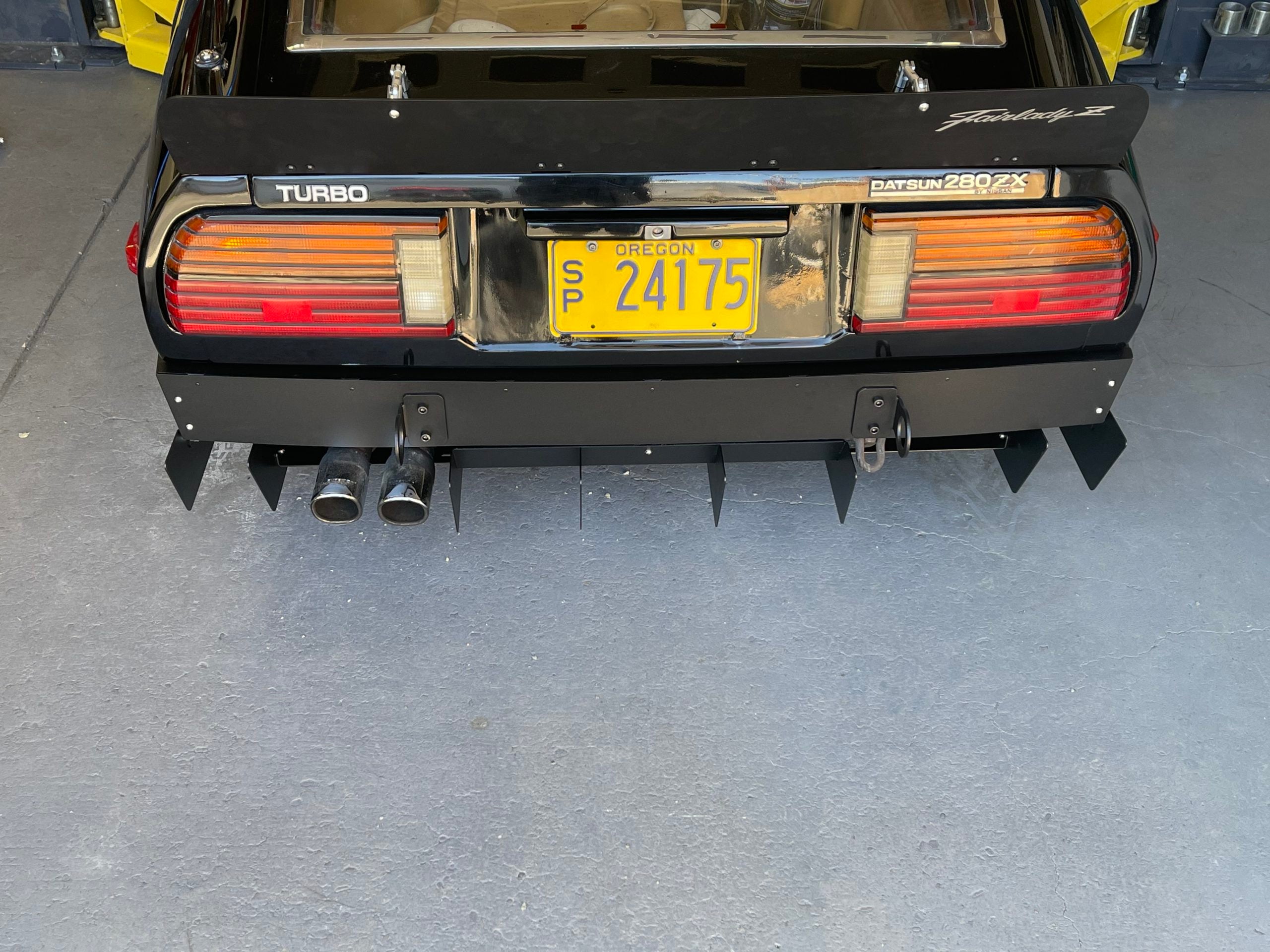 280ZX Rear Diffuser and Bumper