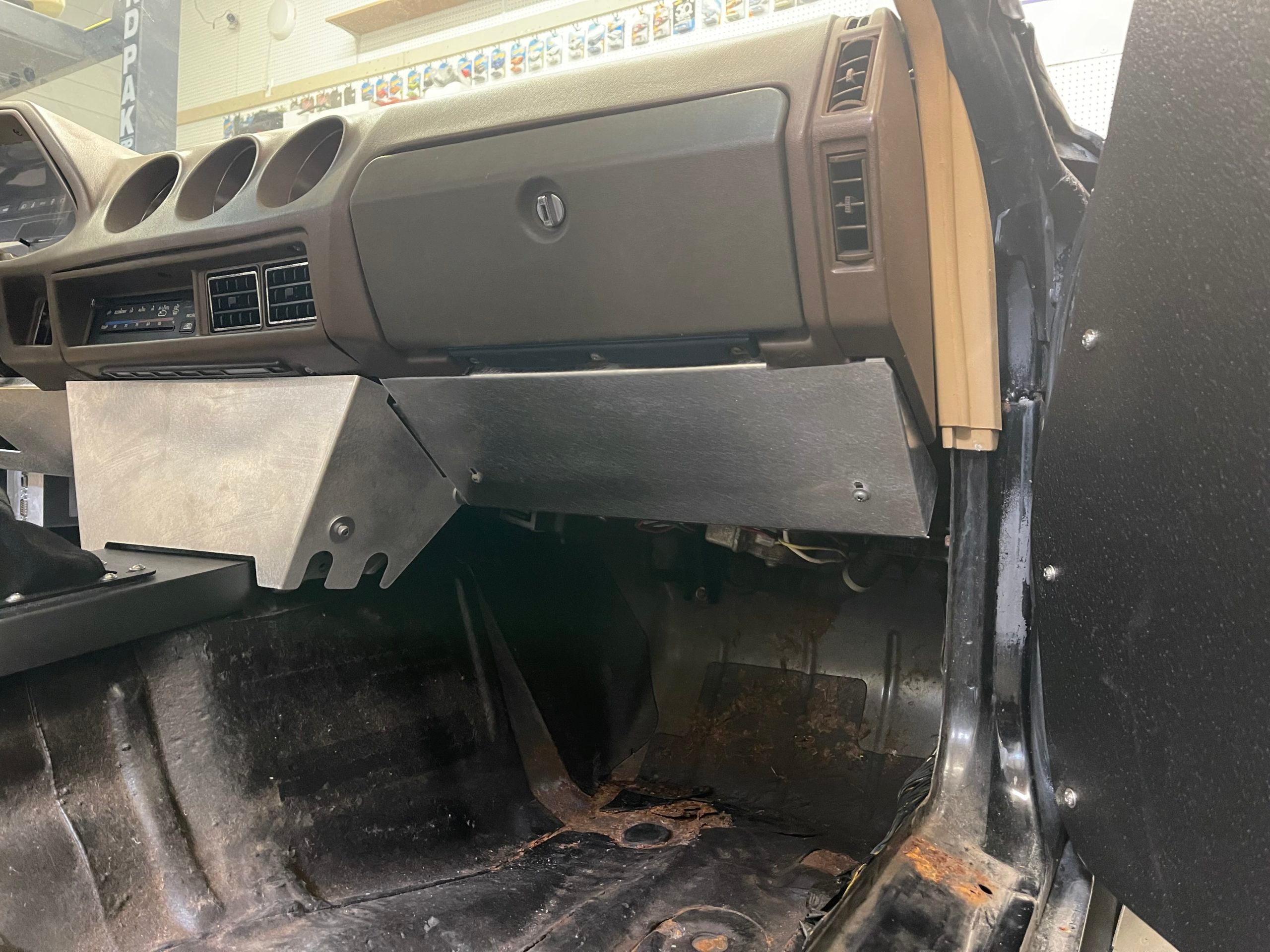 280ZX Lower Dash Passenger Side Panel