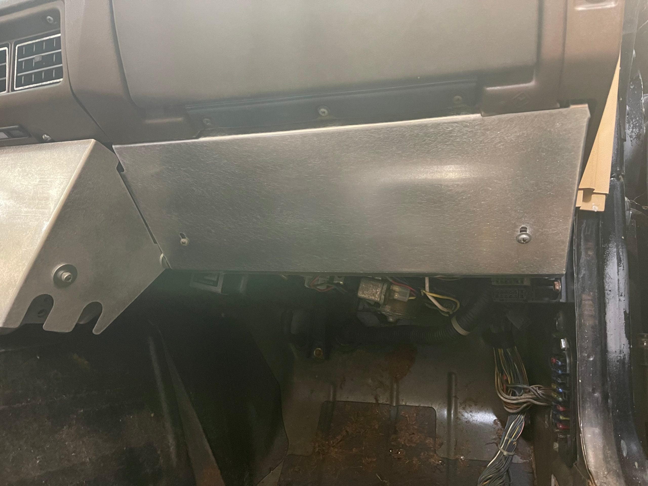 280ZX Lower Dash Passenger Side Panel