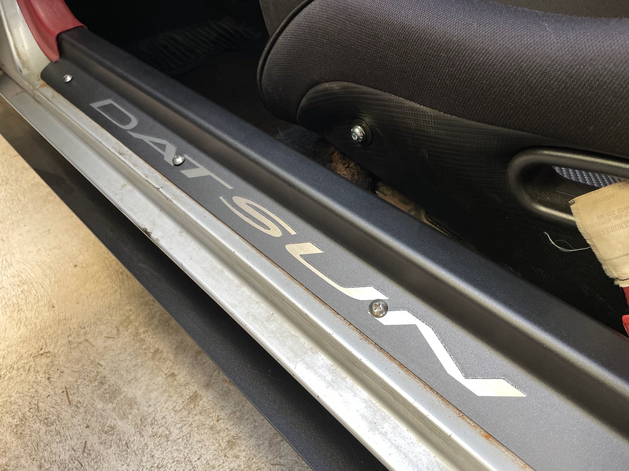 280ZX Engraved Door Sills