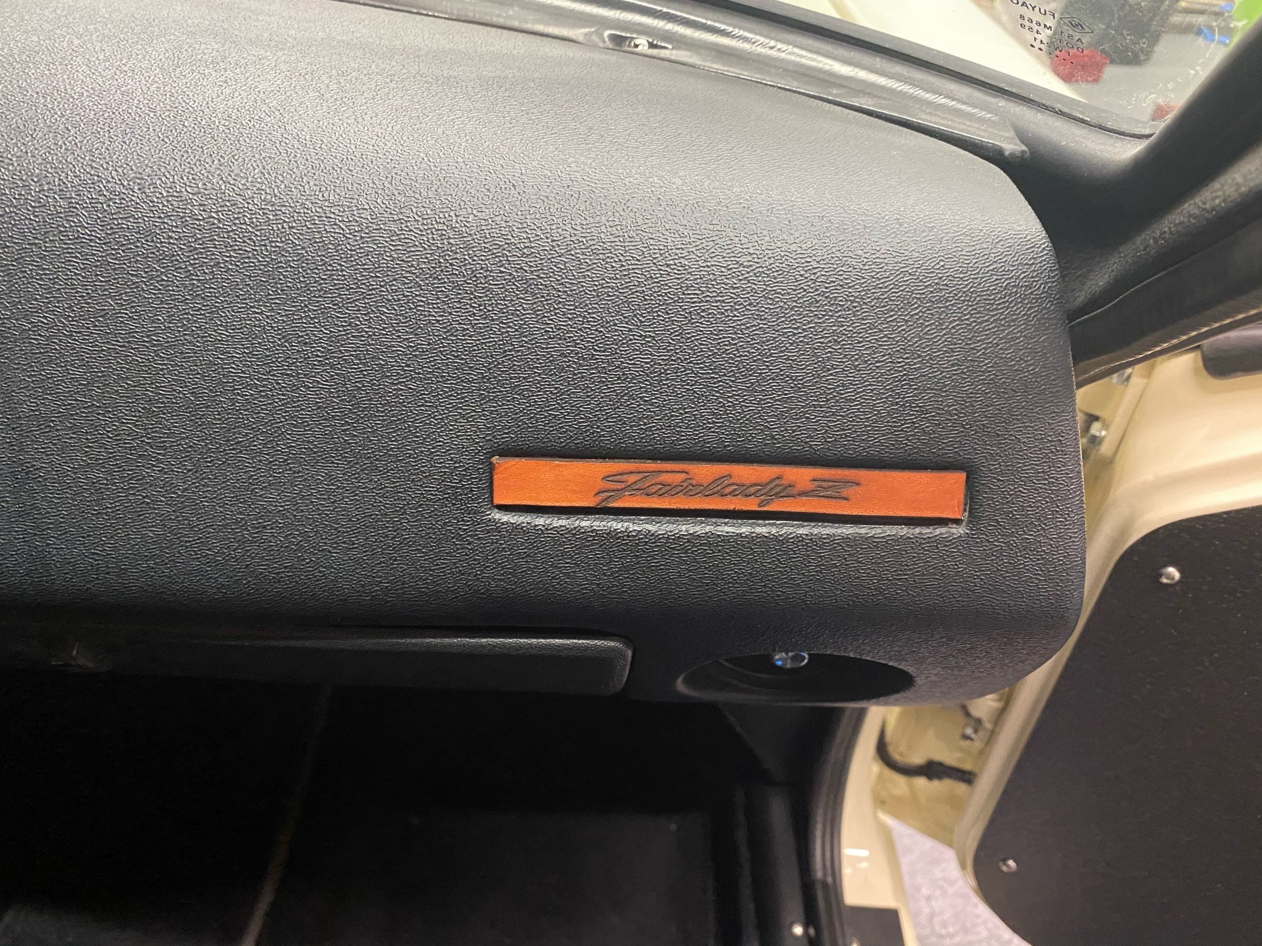 Leather Dash Badge