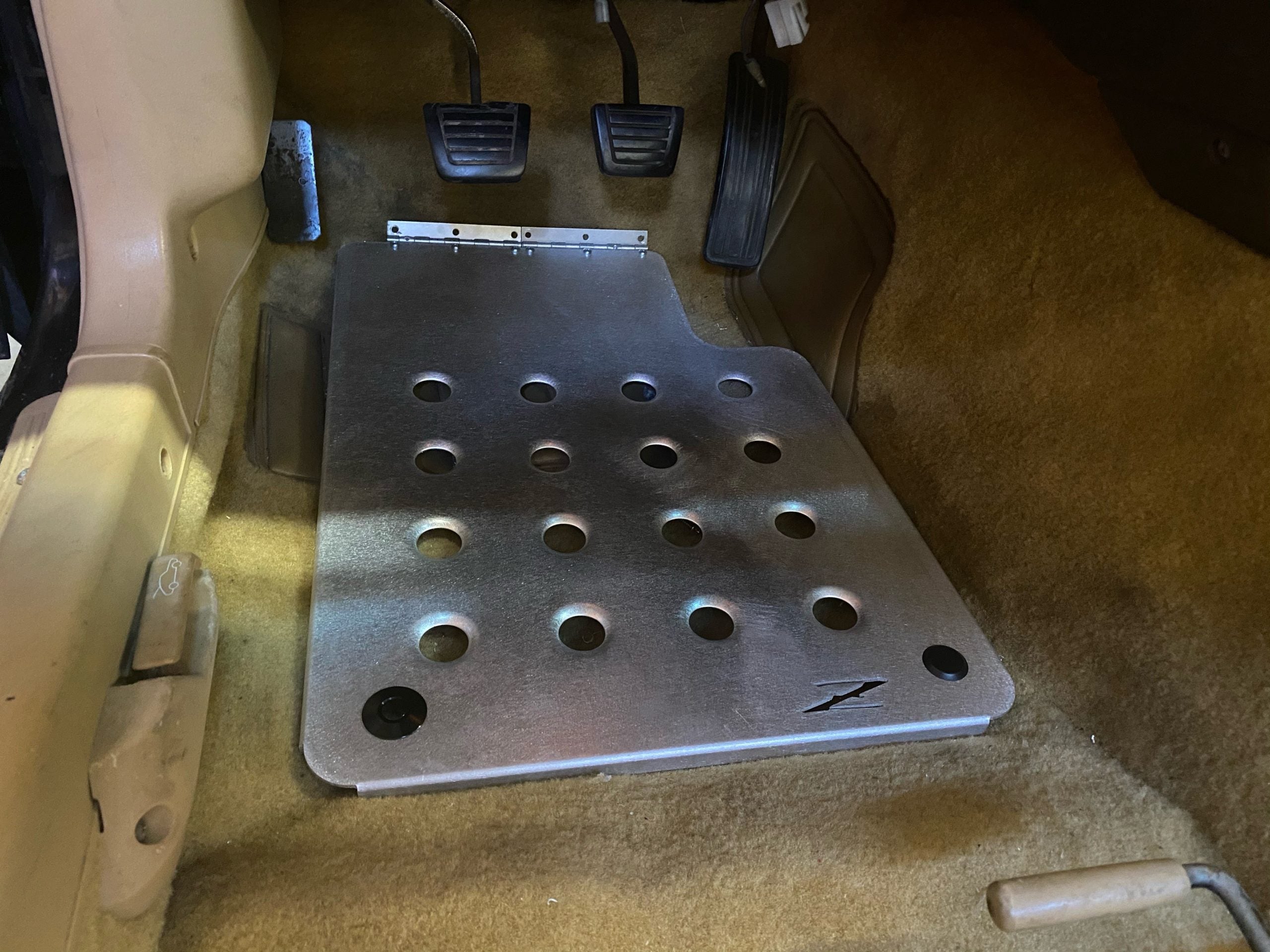 Datsun 280ZX Heel Plates
