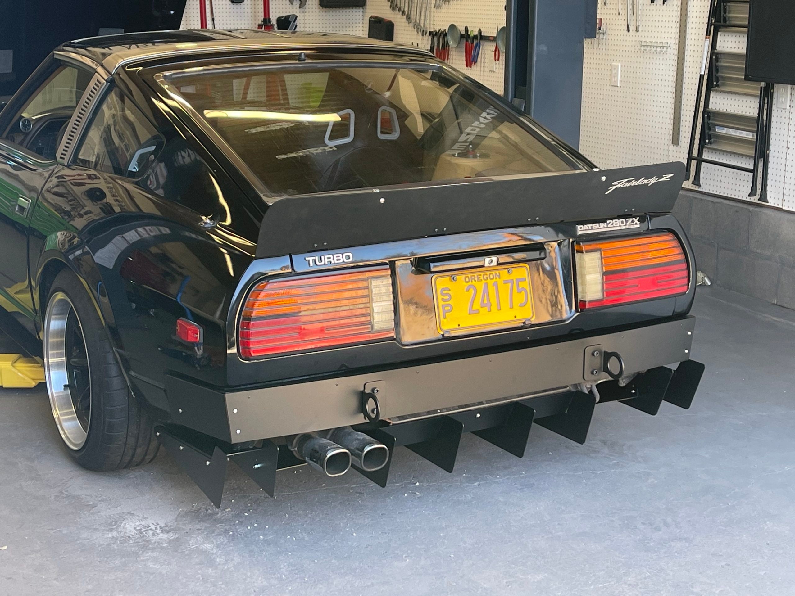 280ZX Rear Diffuser and Bumper