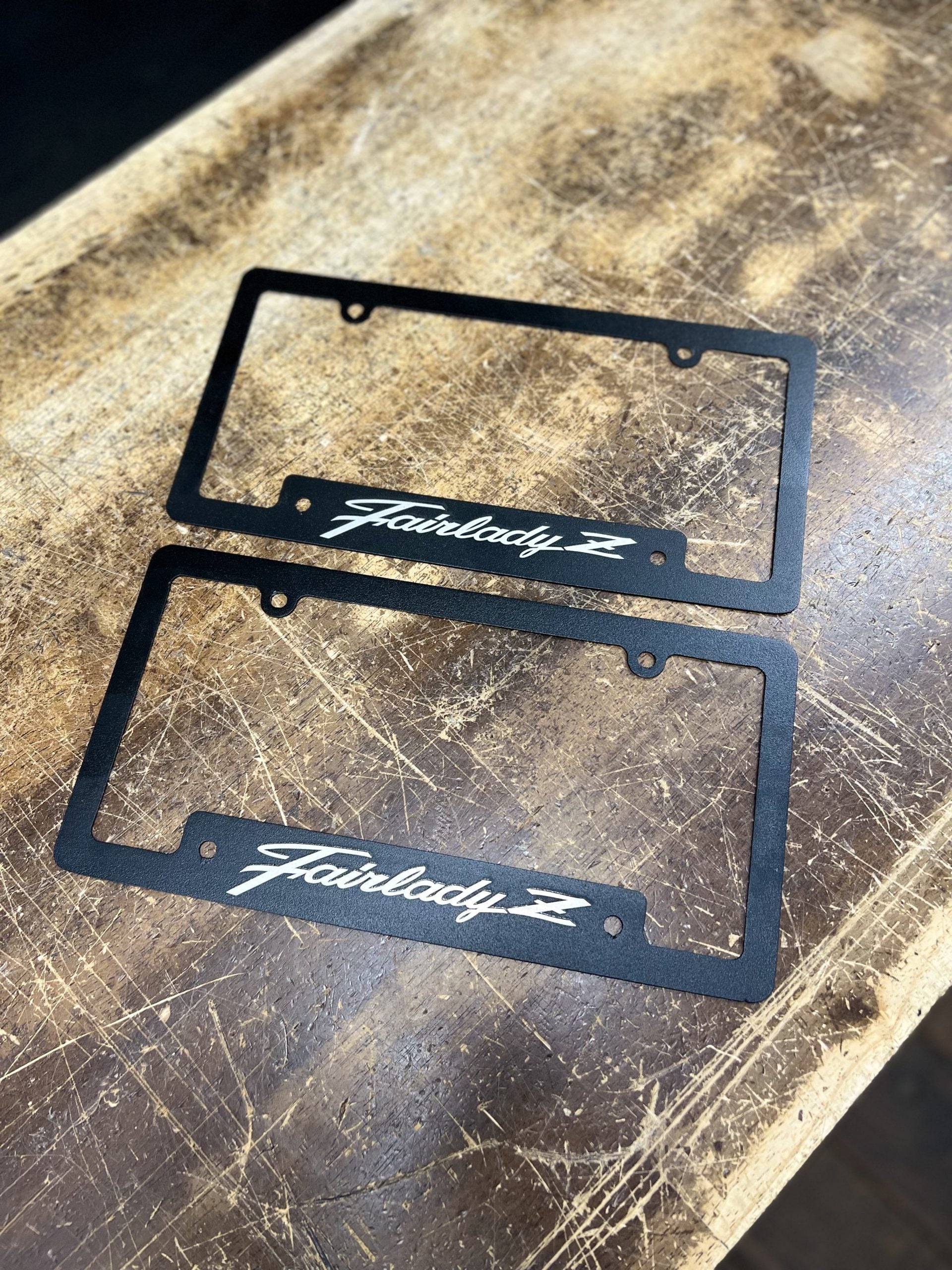 Engraved License Plate Holder - FairladyZ
