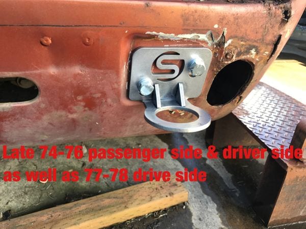 TOW HOOKS | DATSUN | 260Z | 280Z