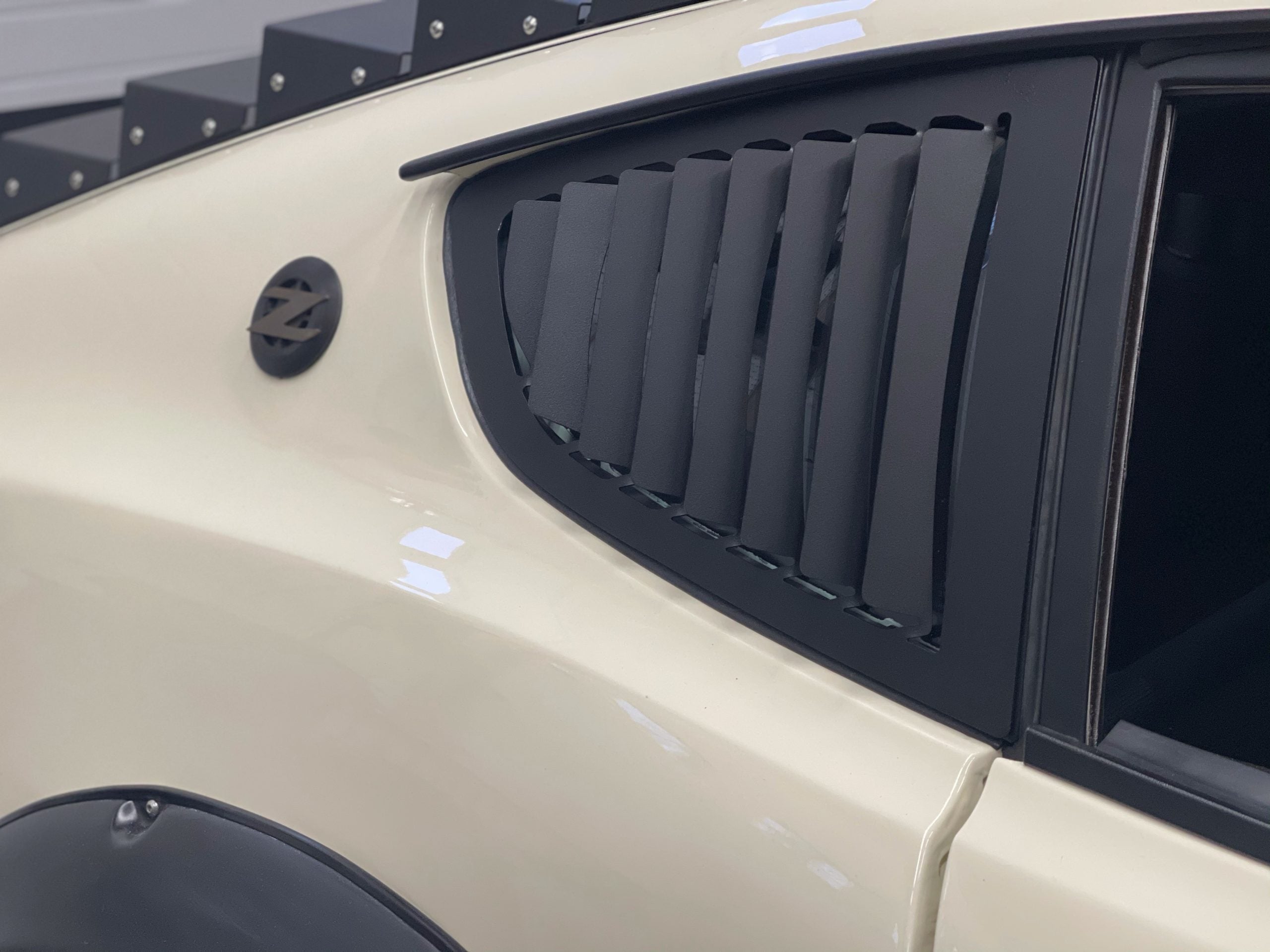 Quarter Window Louvers