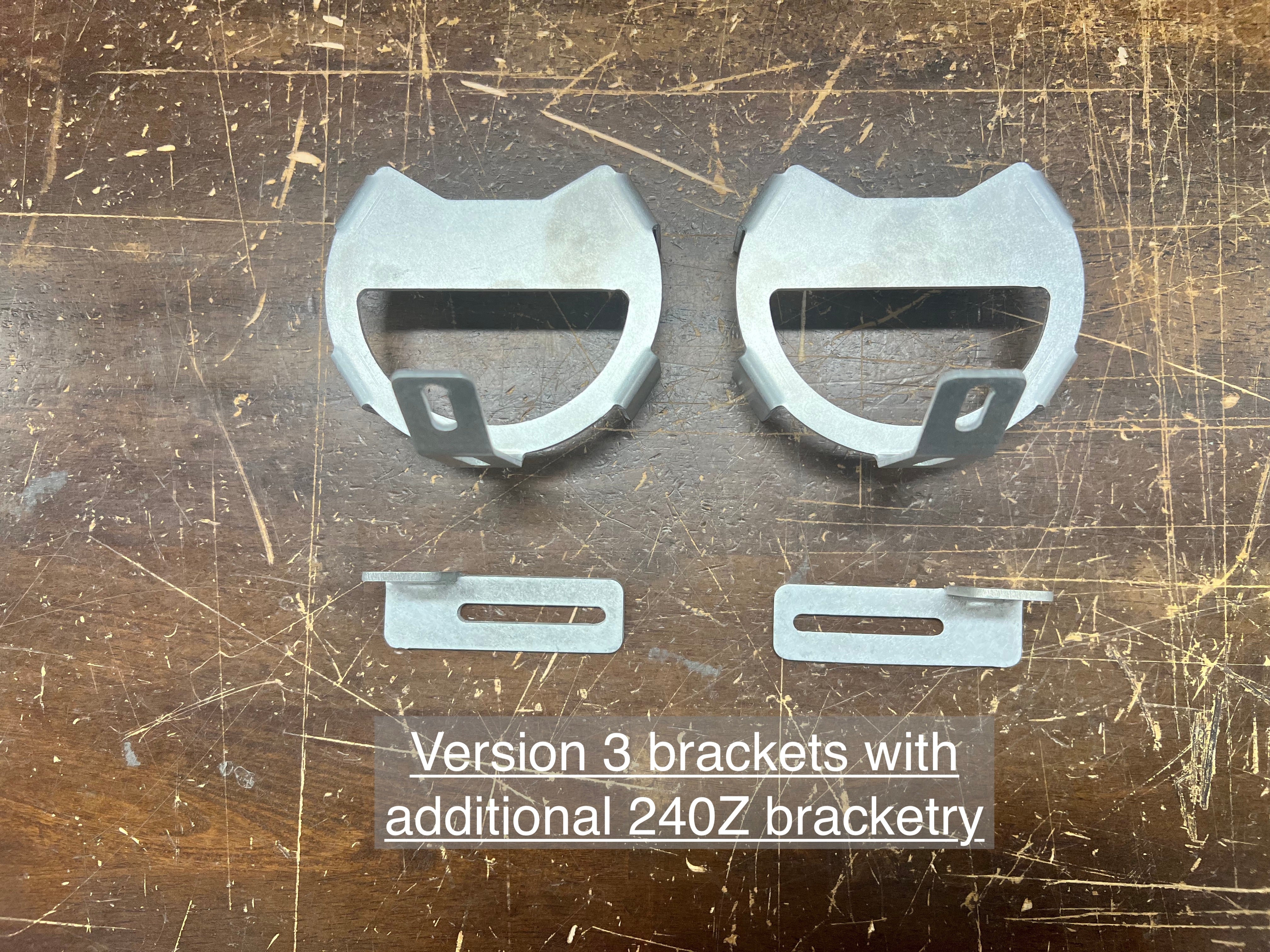 4.5" GAUGE MOUNTING BRACKETS | DATSUN 240Z | 280Z