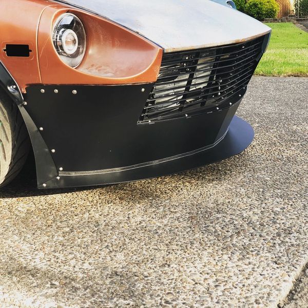 Datsun 240Z | 260Z | 280Z Aluminum Front Air Dam & Splitter Kit