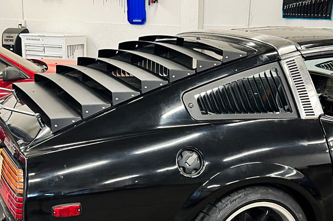 How to Add Rear Hatch Louvers to a Datsun 280Z