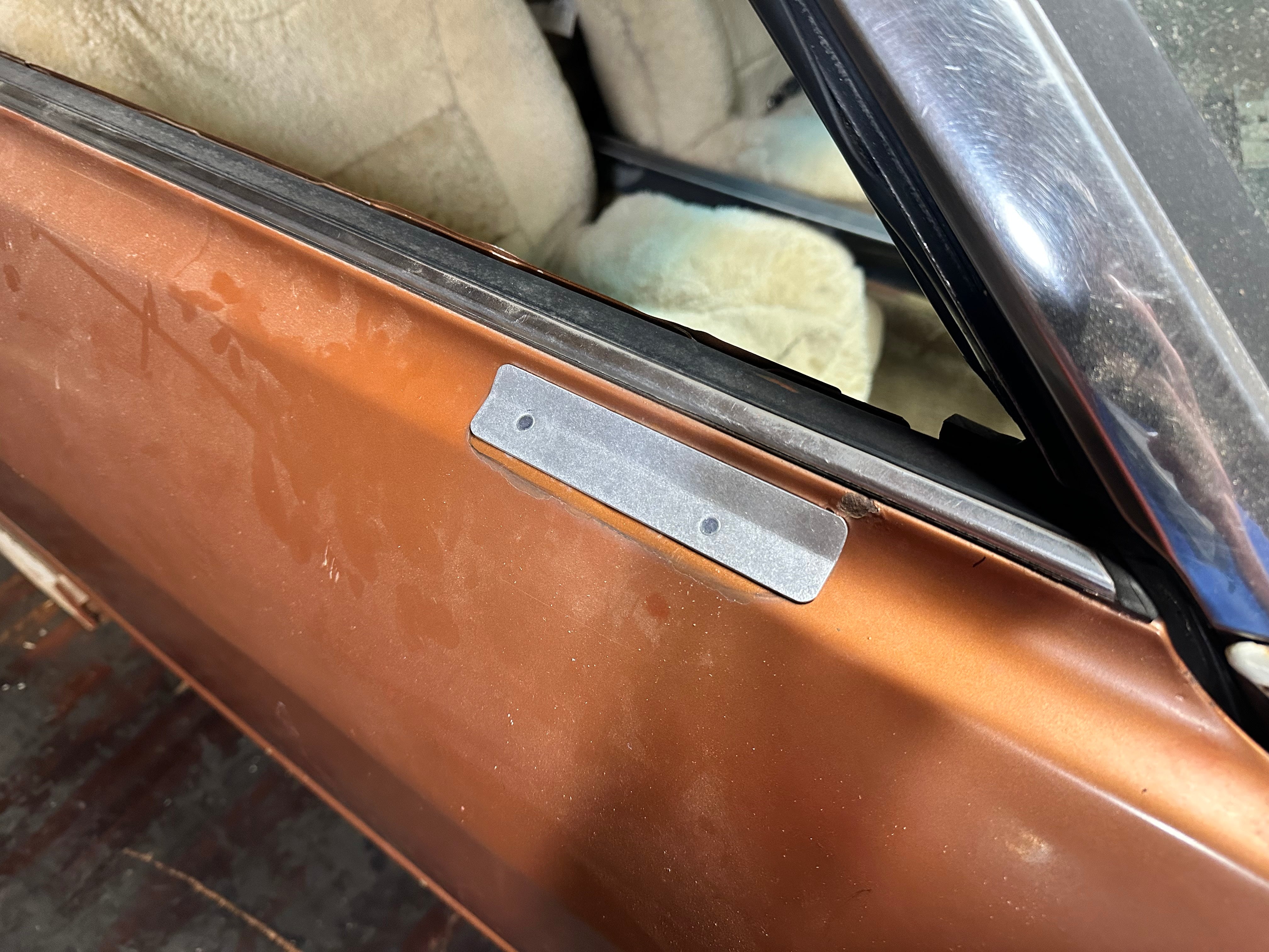 DOOR MIRROR DELETE PLATES (BOLT-ON) | DATSUN | 280ZX