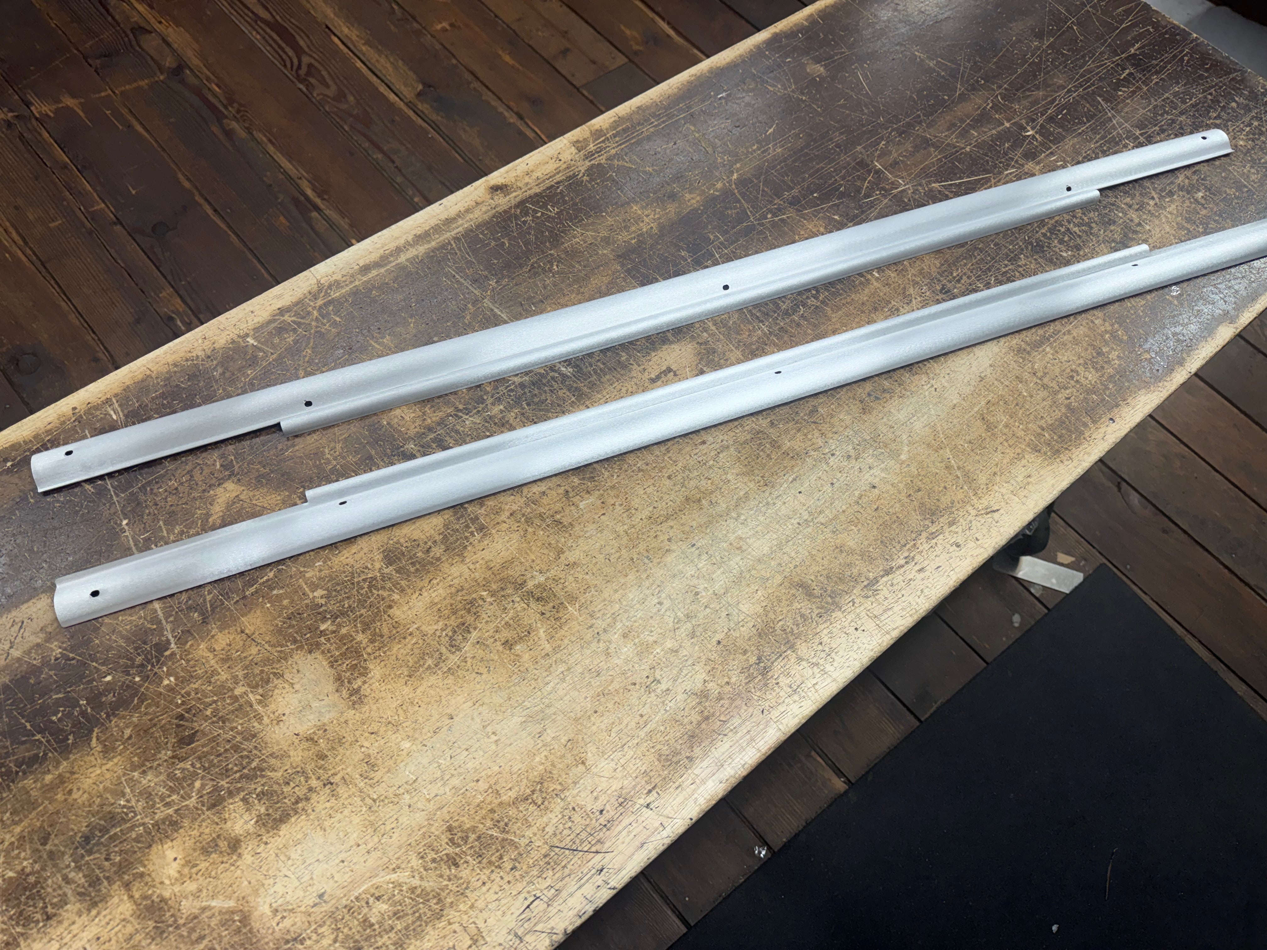 INNER SCUFF PLATES 2+2, ALUMINUM | DATSUN | 260Z | 280Z