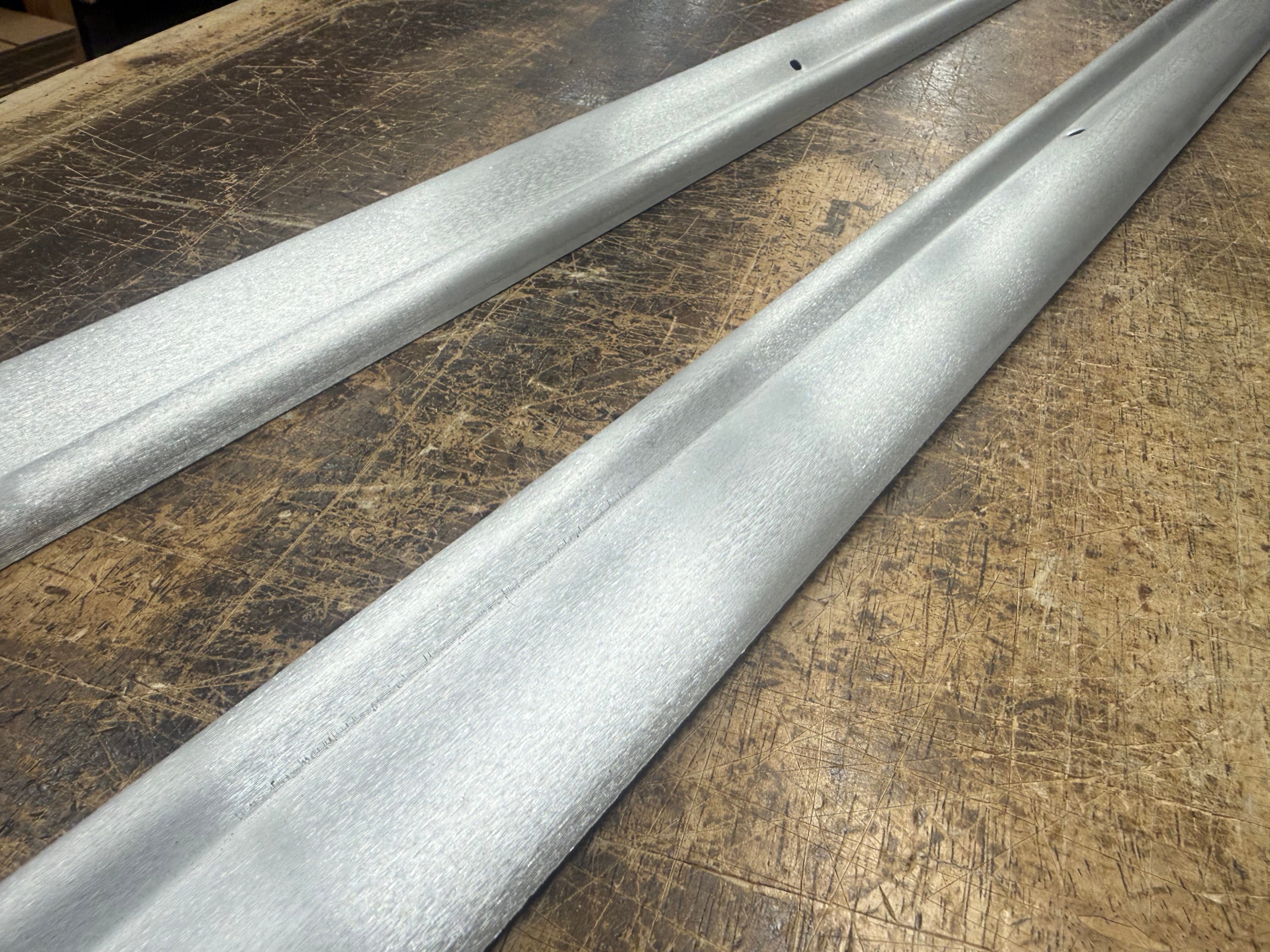 INNER SCUFF PLATES 2+2, ALUMINUM | DATSUN | 260Z | 280Z