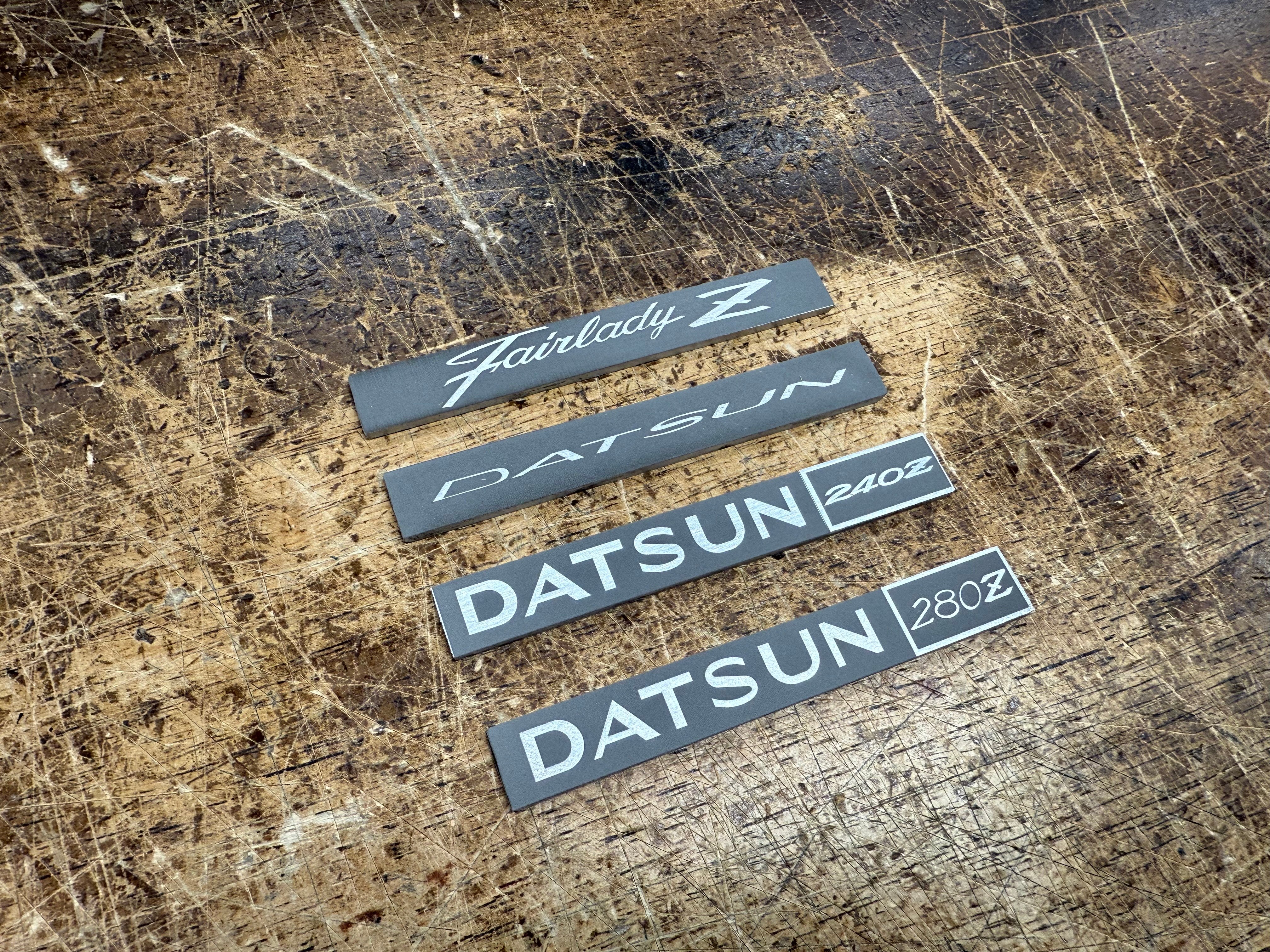 BILLET DASH BADGE EMBLEM | DATSUN | 240Z | 260Z | 280Z