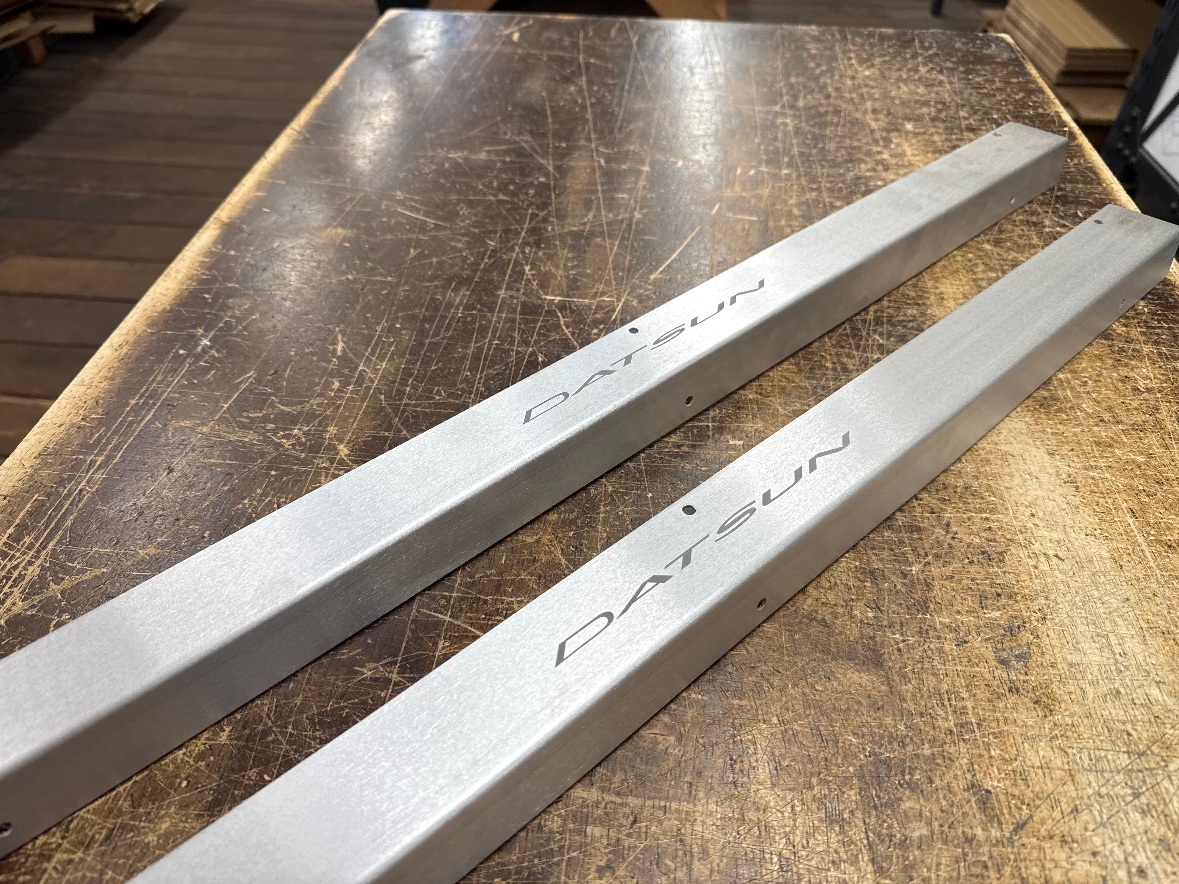 THRESHOLD PLATES, ENGRAVED ALUMINUM | DATSUN | 240Z | 260Z | 280Z