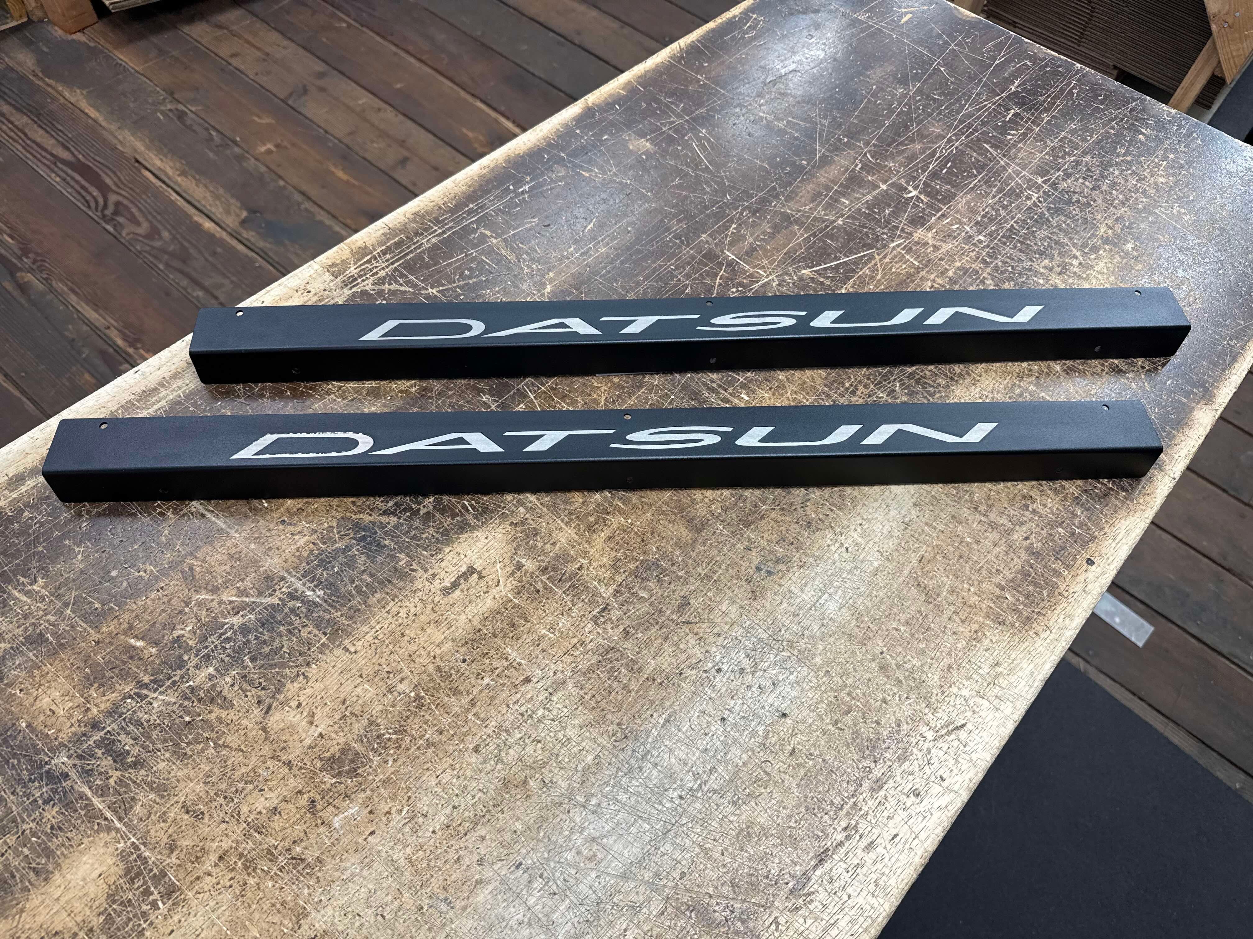 THRESHOLD PLATES, ENGRAVED ALUMINUM | DATSUN | 240Z | 260Z | 280Z