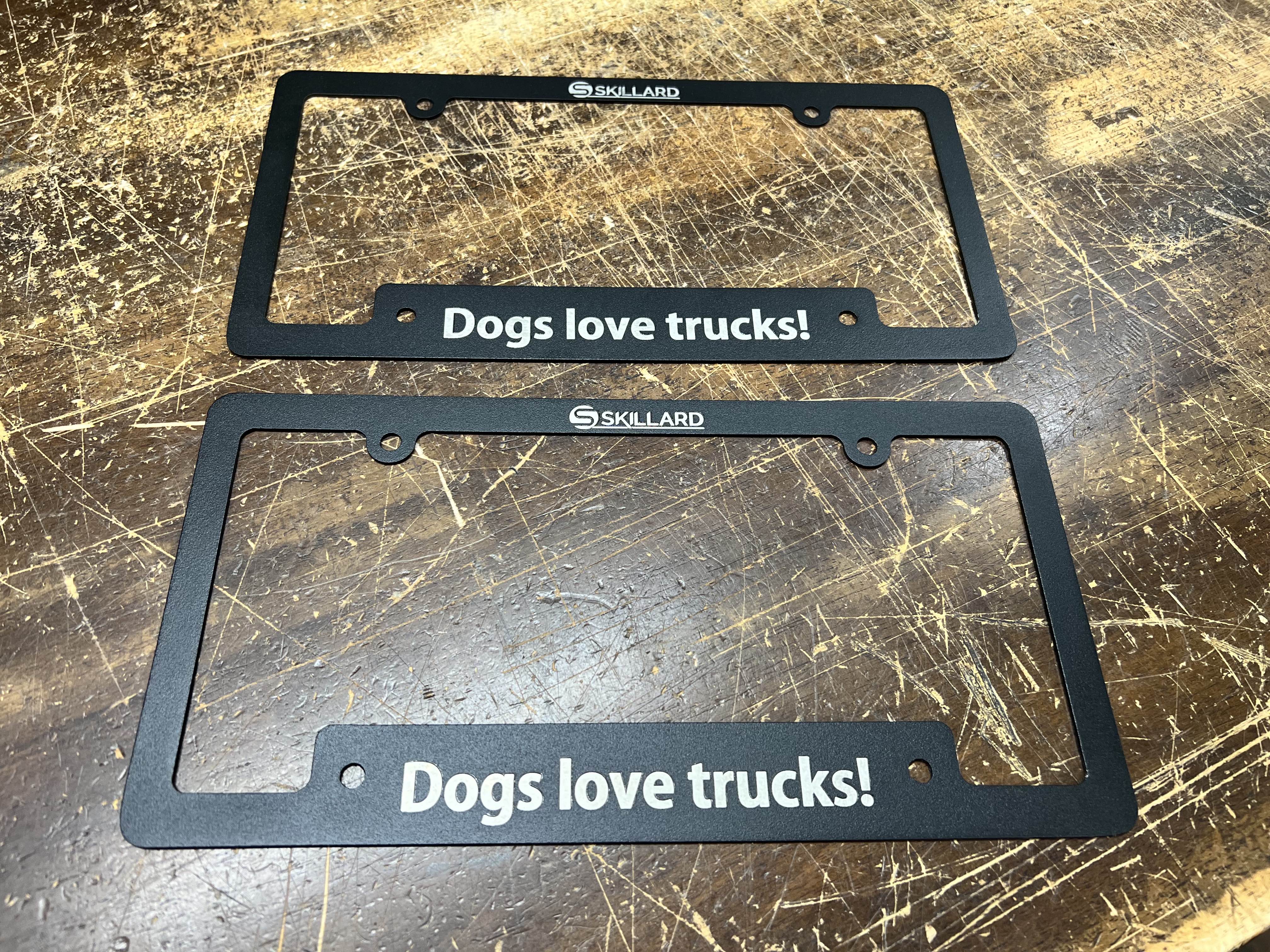 ENGRAVED LICENSE PLATE FRAME / HOLDER