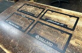 ENGRAVED LICENSE PLATE FRAME / HOLDER