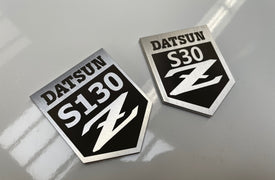 ALUMINUM BADGE | DATSUN
