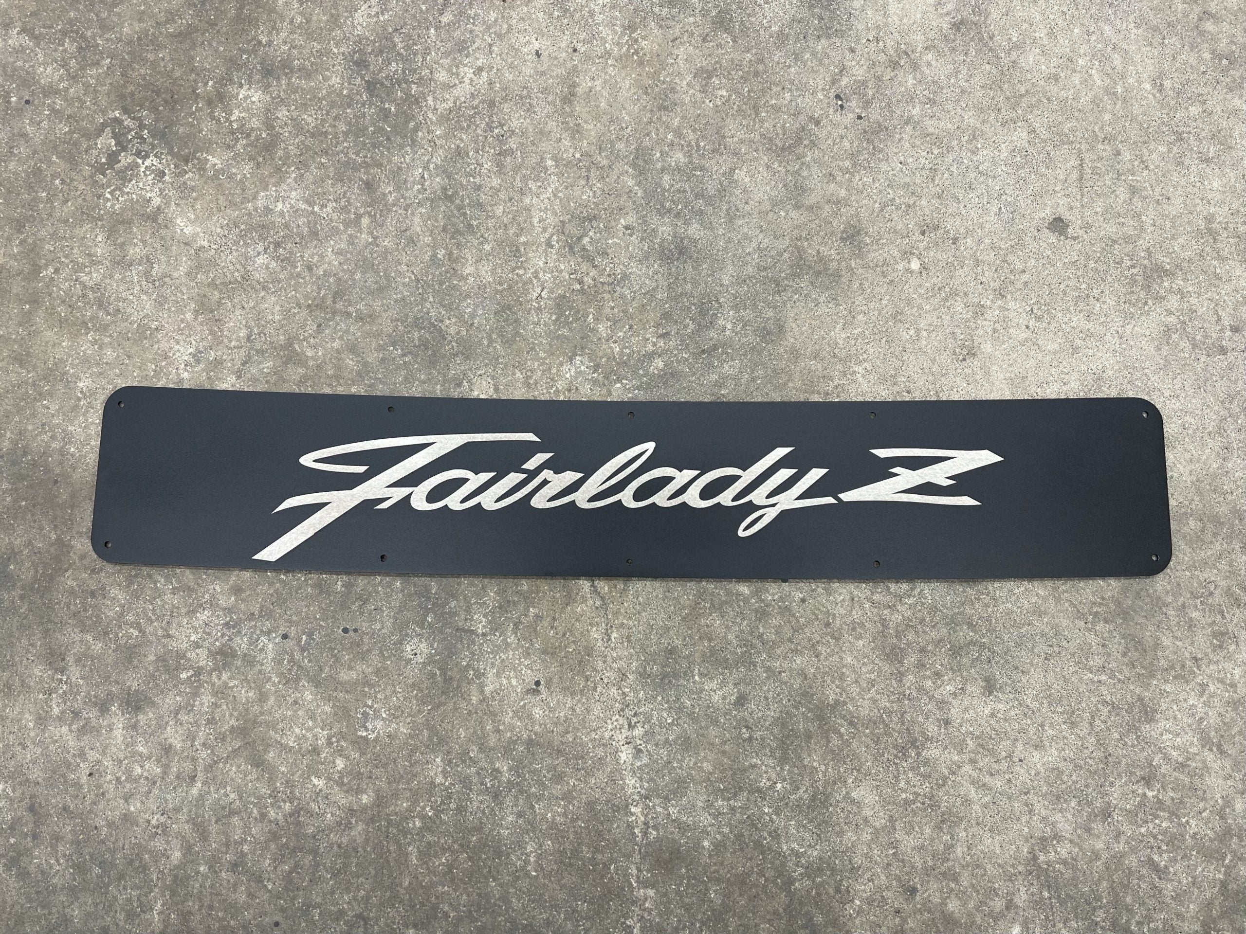 DECK LID PLATE, ALUMINUM | DATSUN | 240Z | 260Z | 280Z