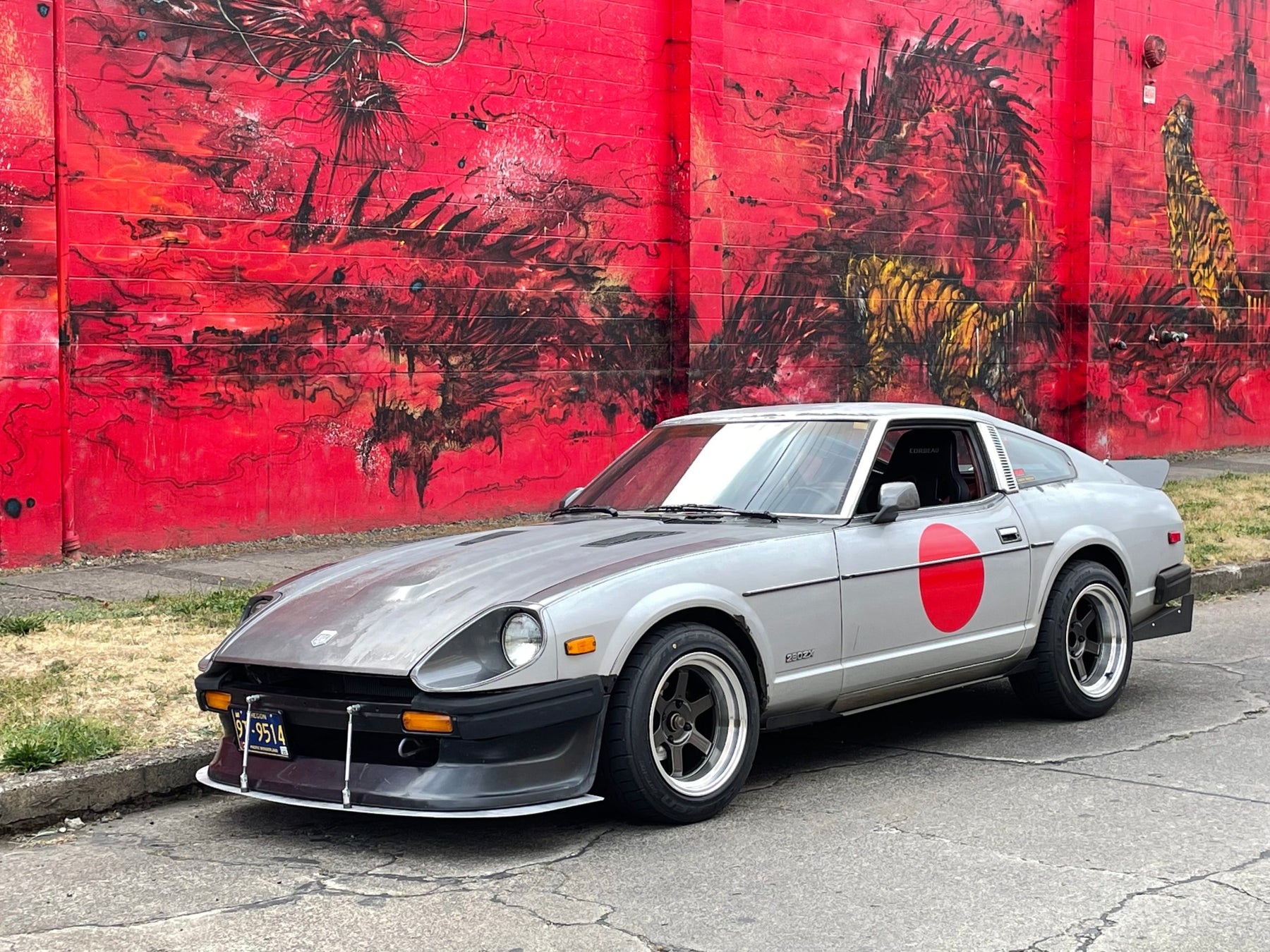 FRONT LIP SPLITTER FOR AFTERMARKET AIR DAMS (S130) DATSUN 280ZX