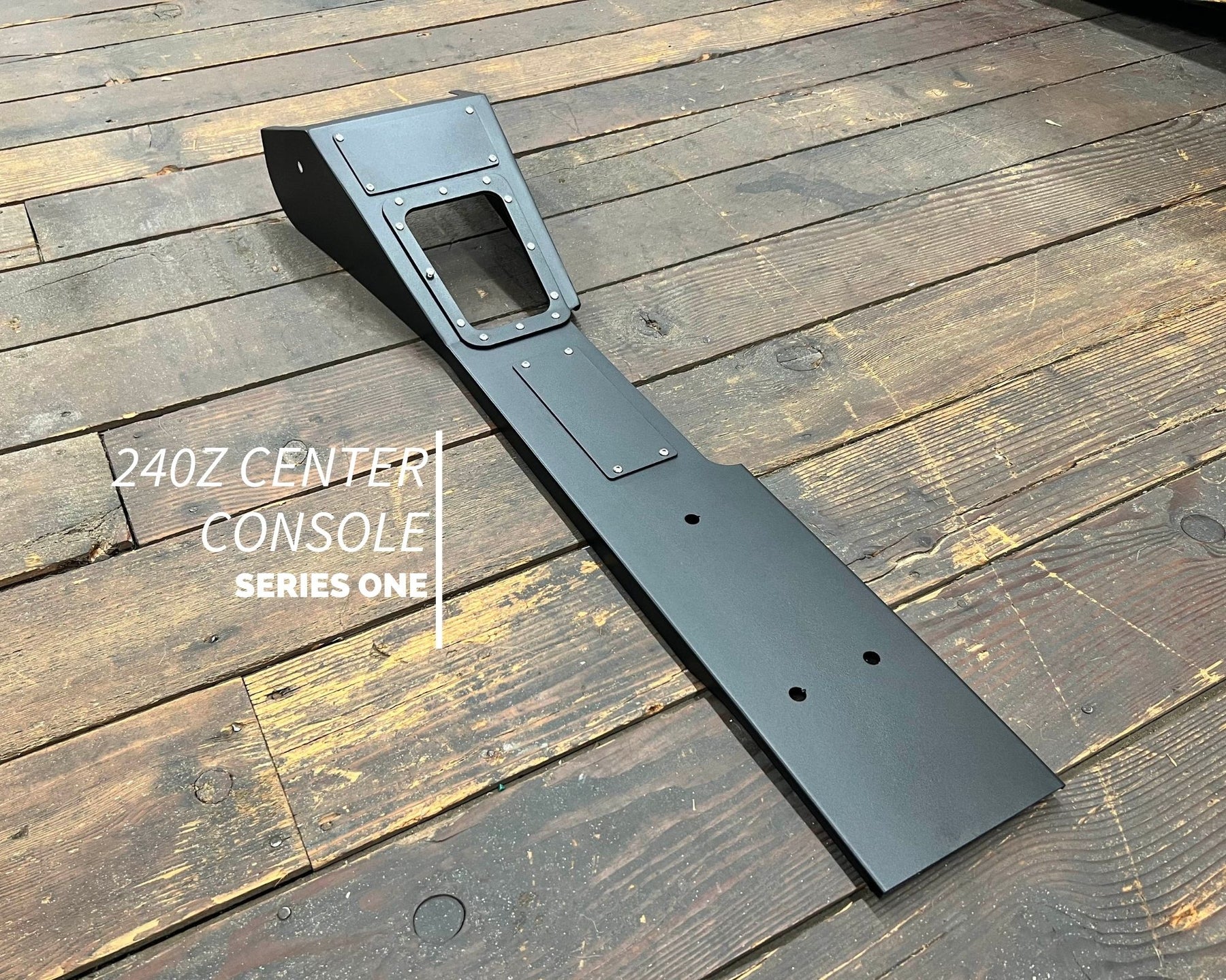 CENTER CONSOLE, ALUMINUM DATSUN 240Z